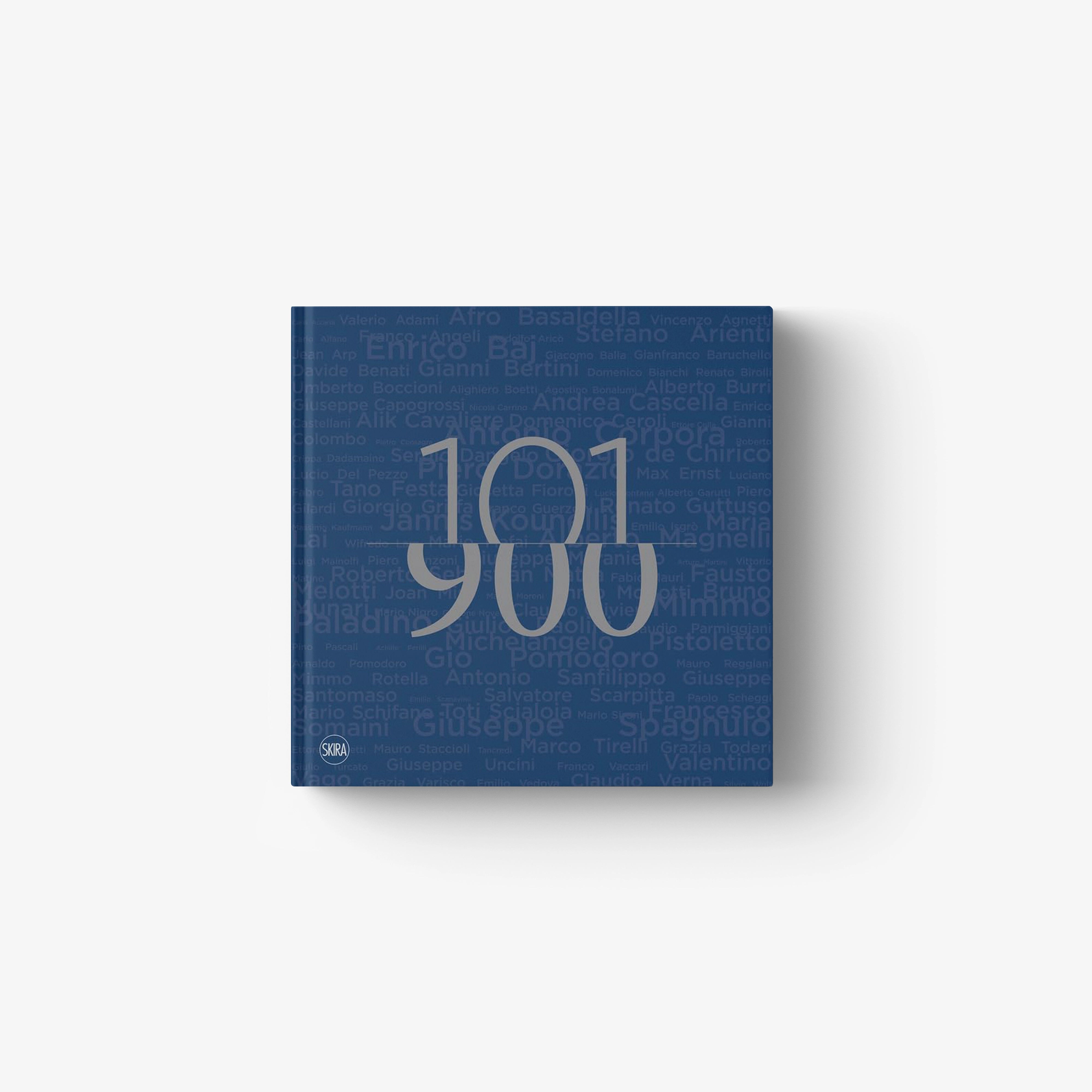 Blue hardcover book cover with large '100' and '900' numerals
