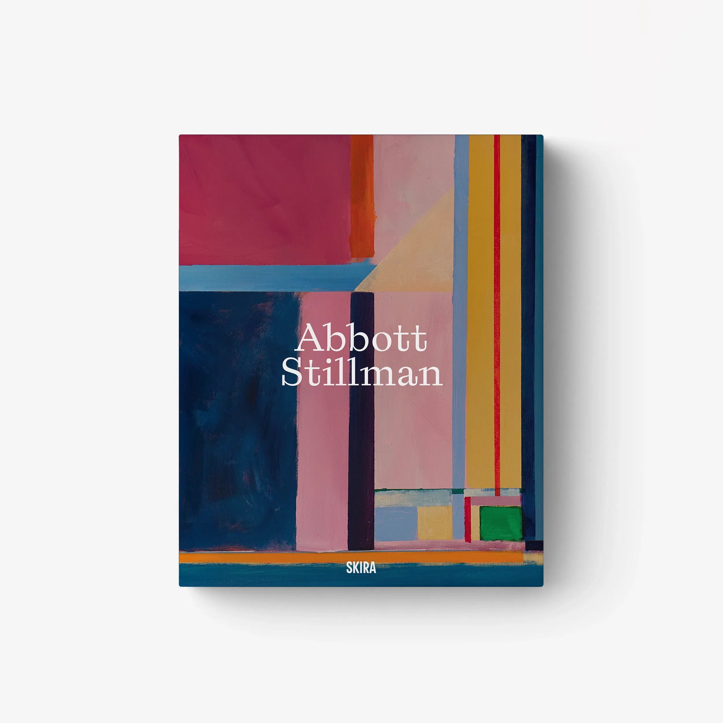 Abbott Stillman art book cover with colorful abstract painting