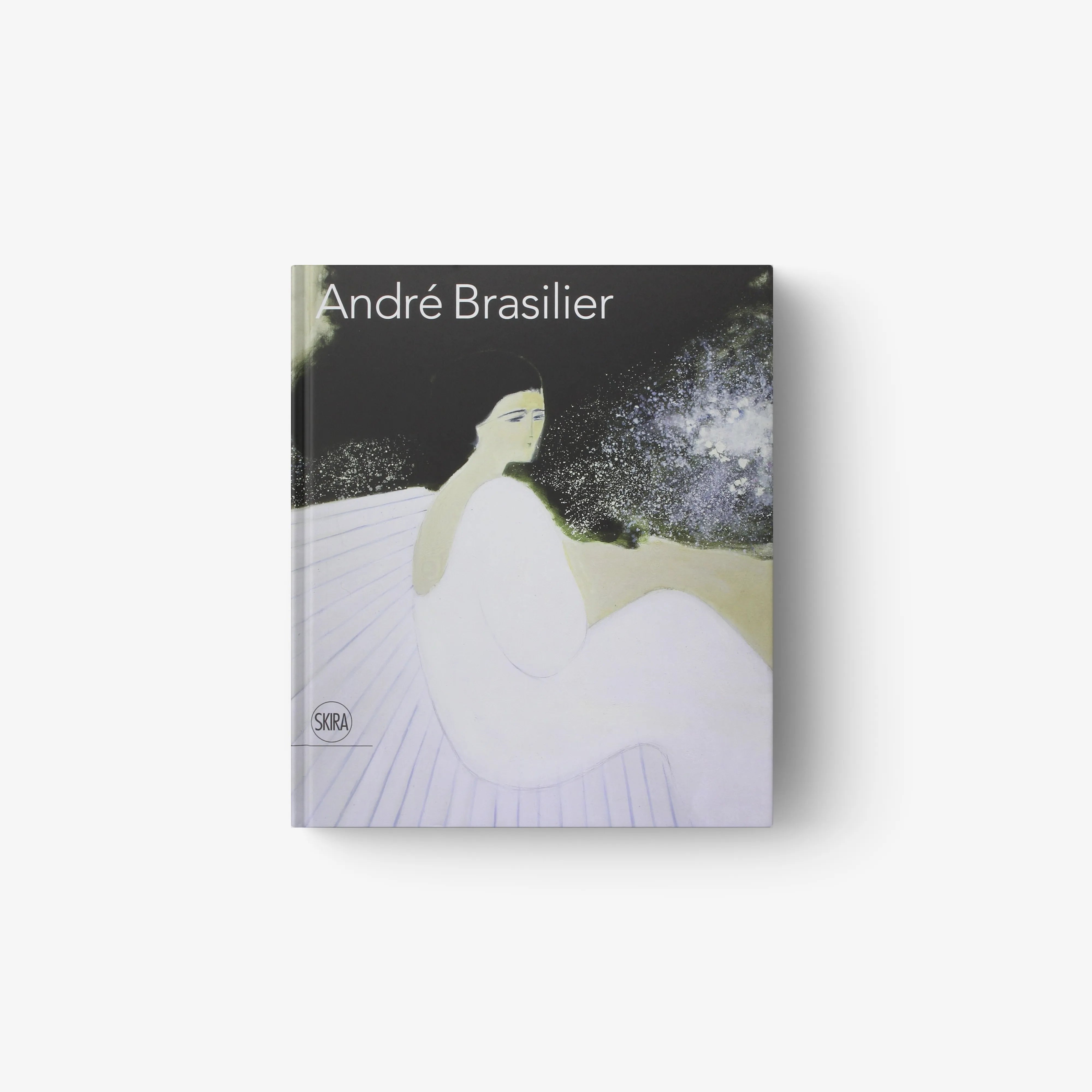 André Brasilier art book with woman illustration on the cover