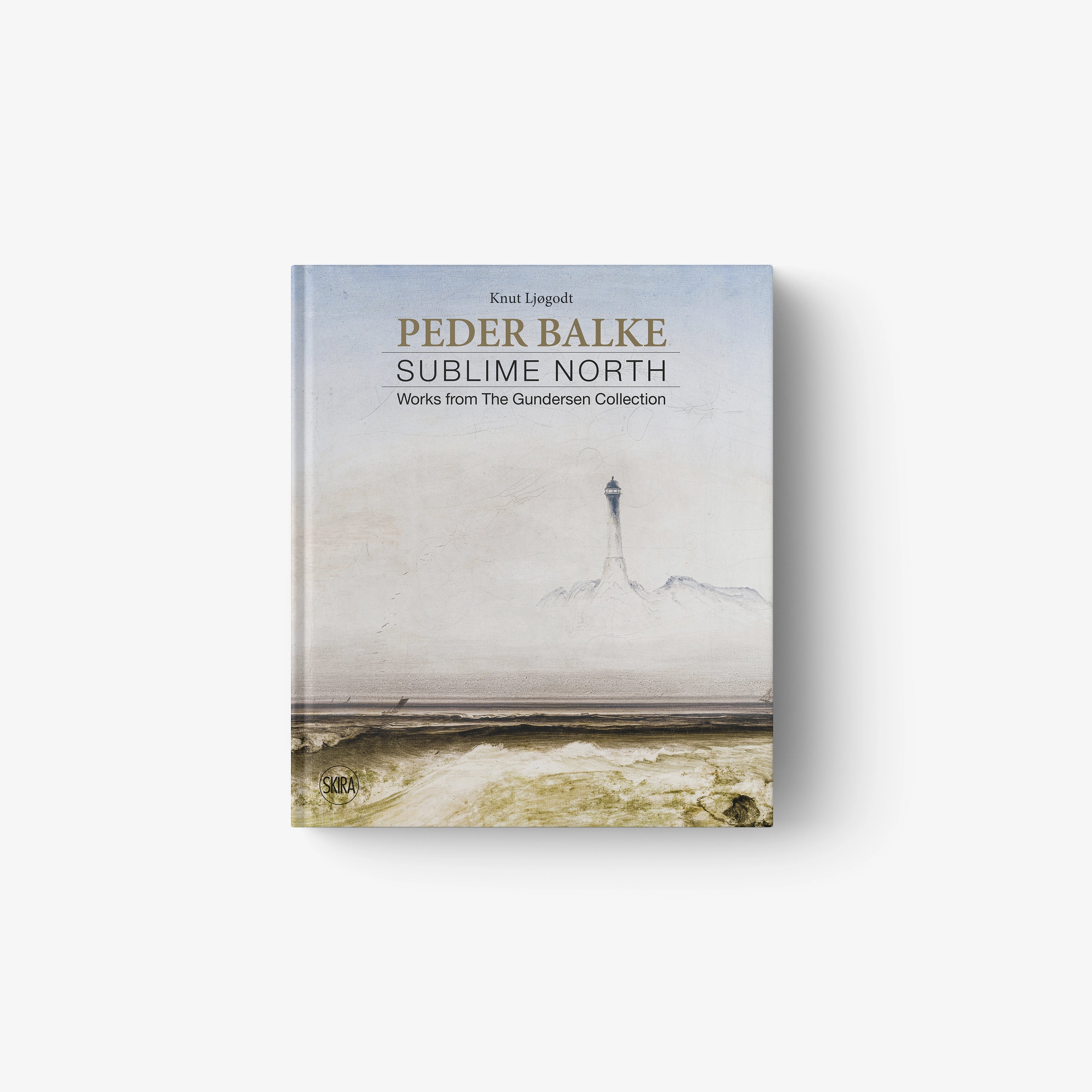 Hardcover art book with Peder Balke Sublime North landscape cover