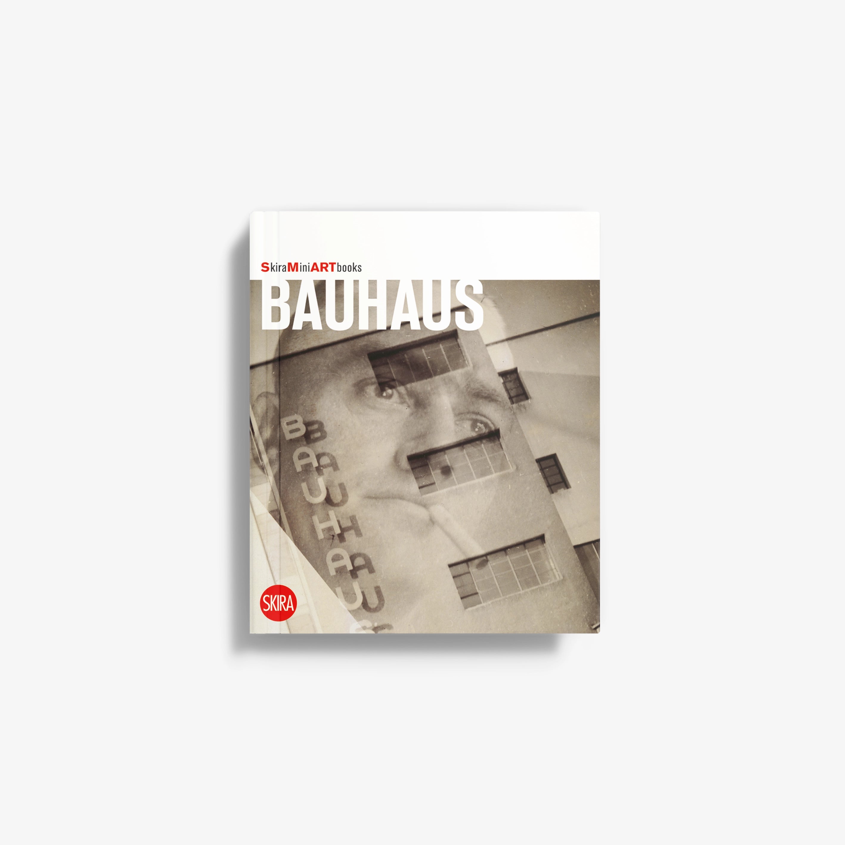 Bauhaus English edition book cover with geometric architecture illustrations