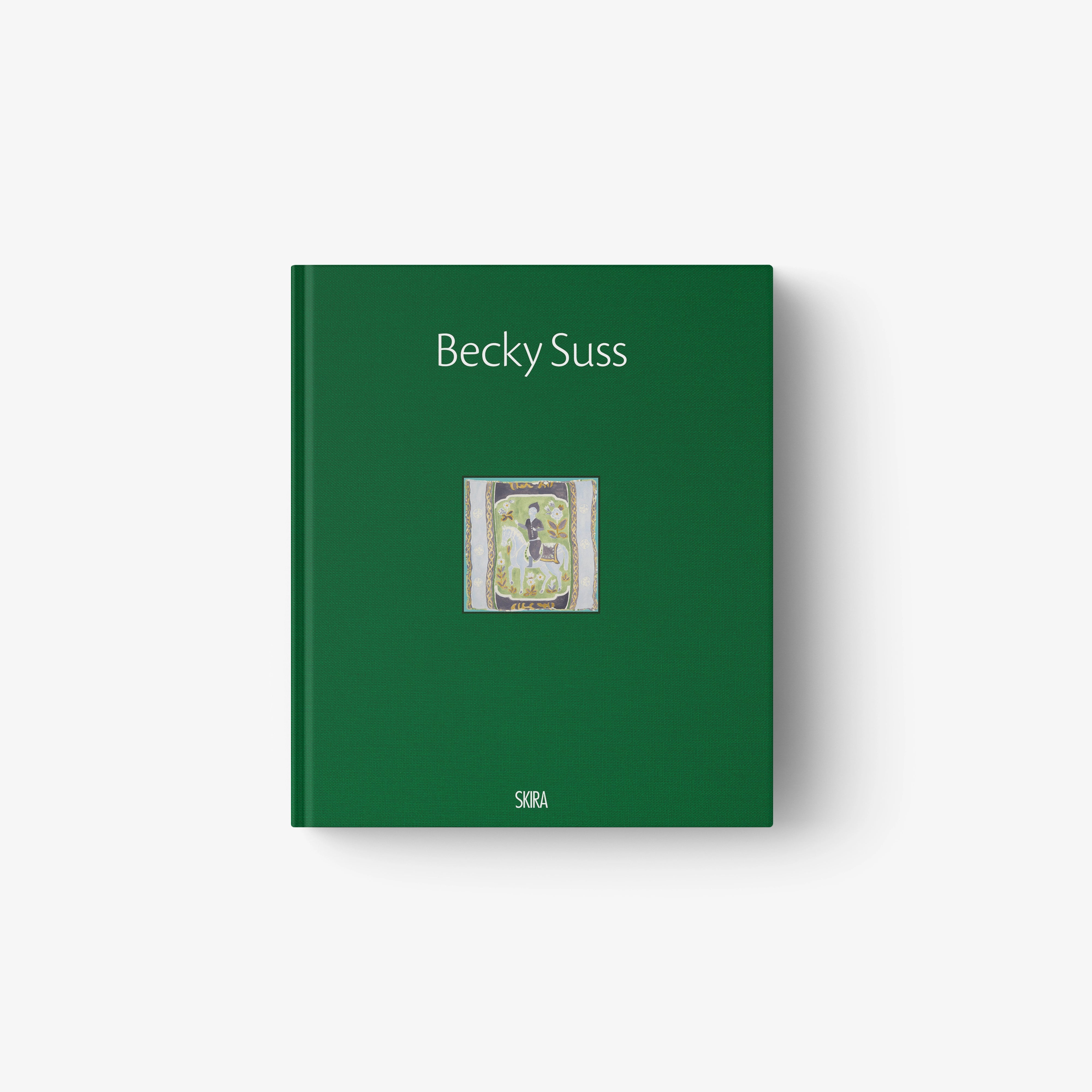 Green BeckySuss gift box with small logo on front