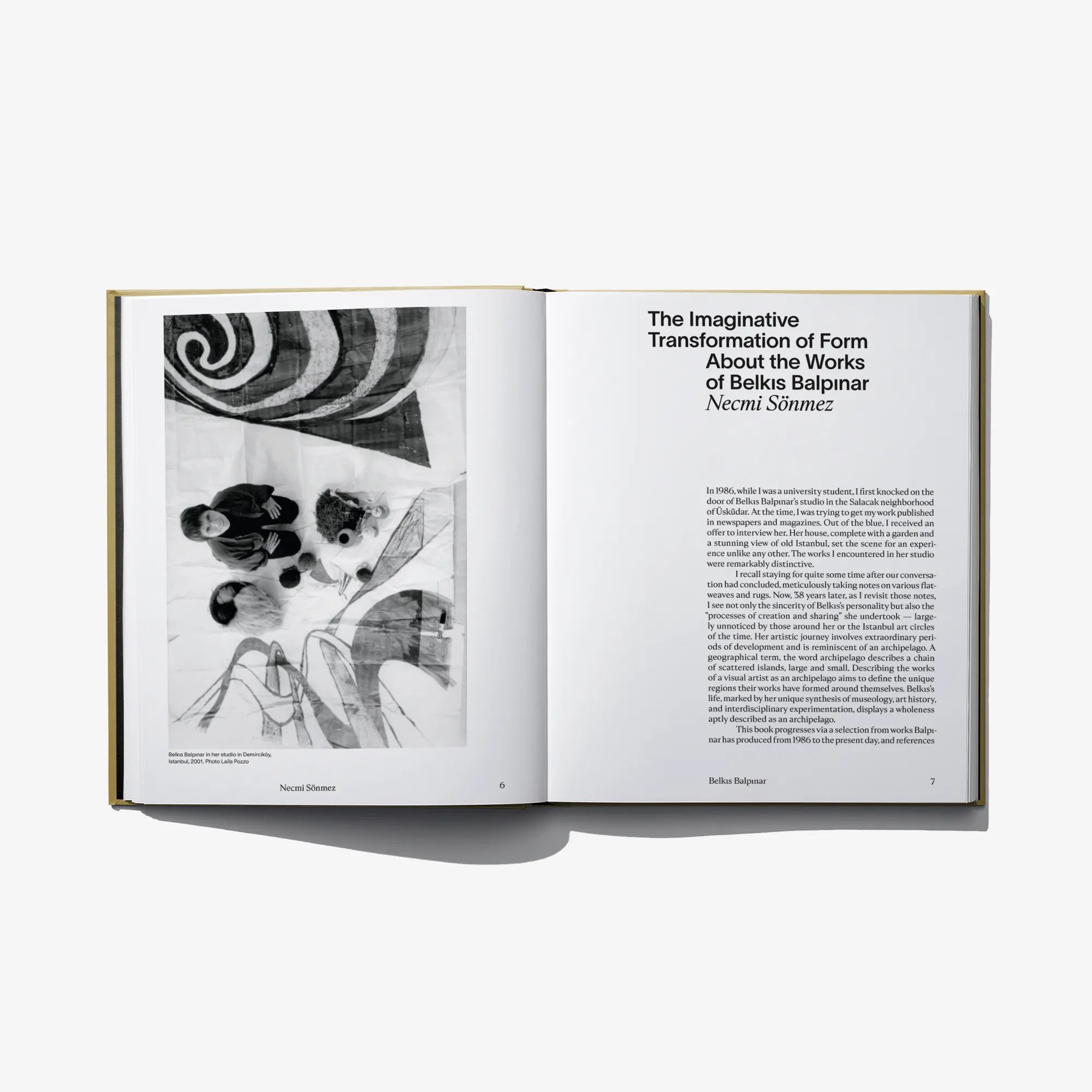 Belkis Balpinar. Through woven times