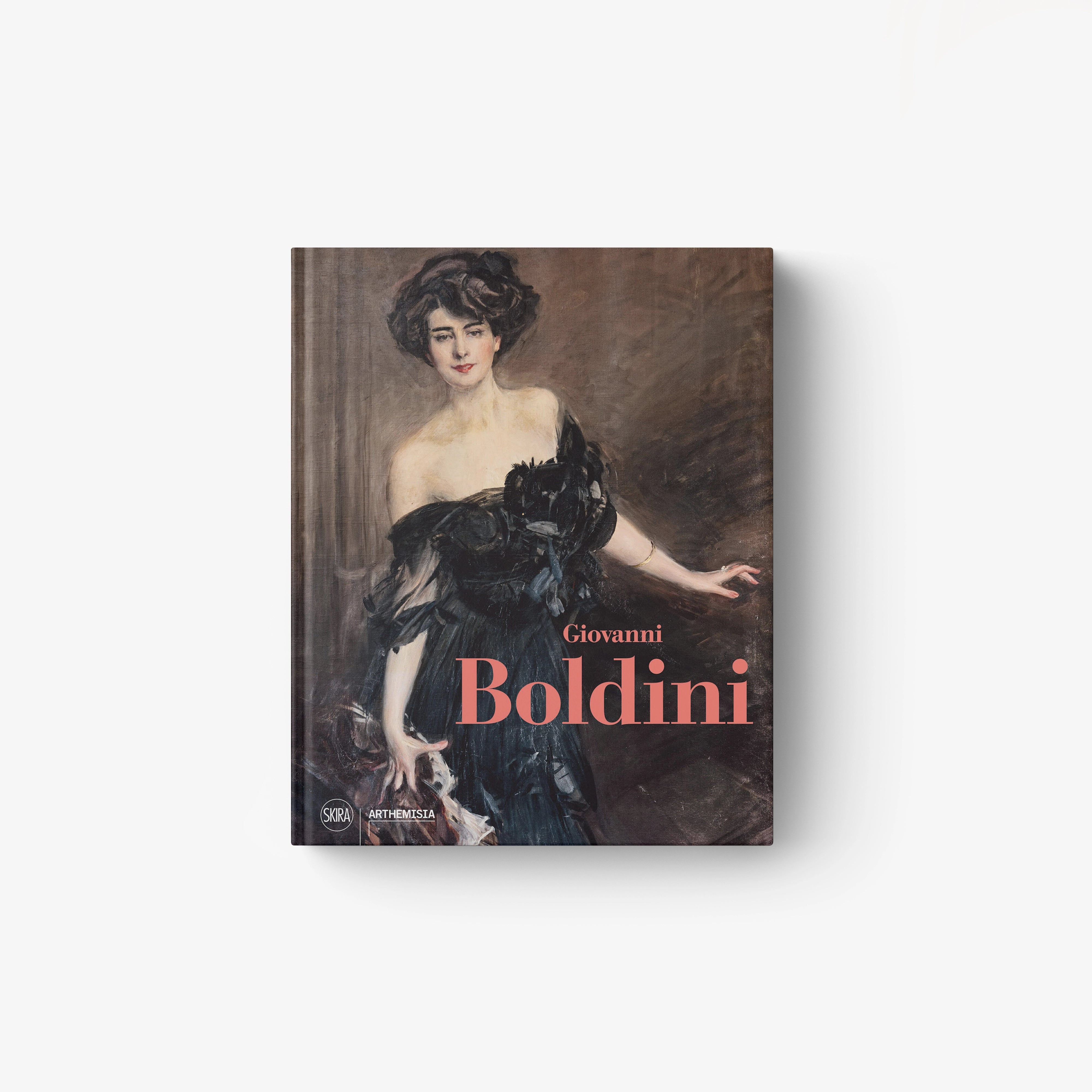 Art book cover featuring classic portrait painting and Giovanni Boldini title