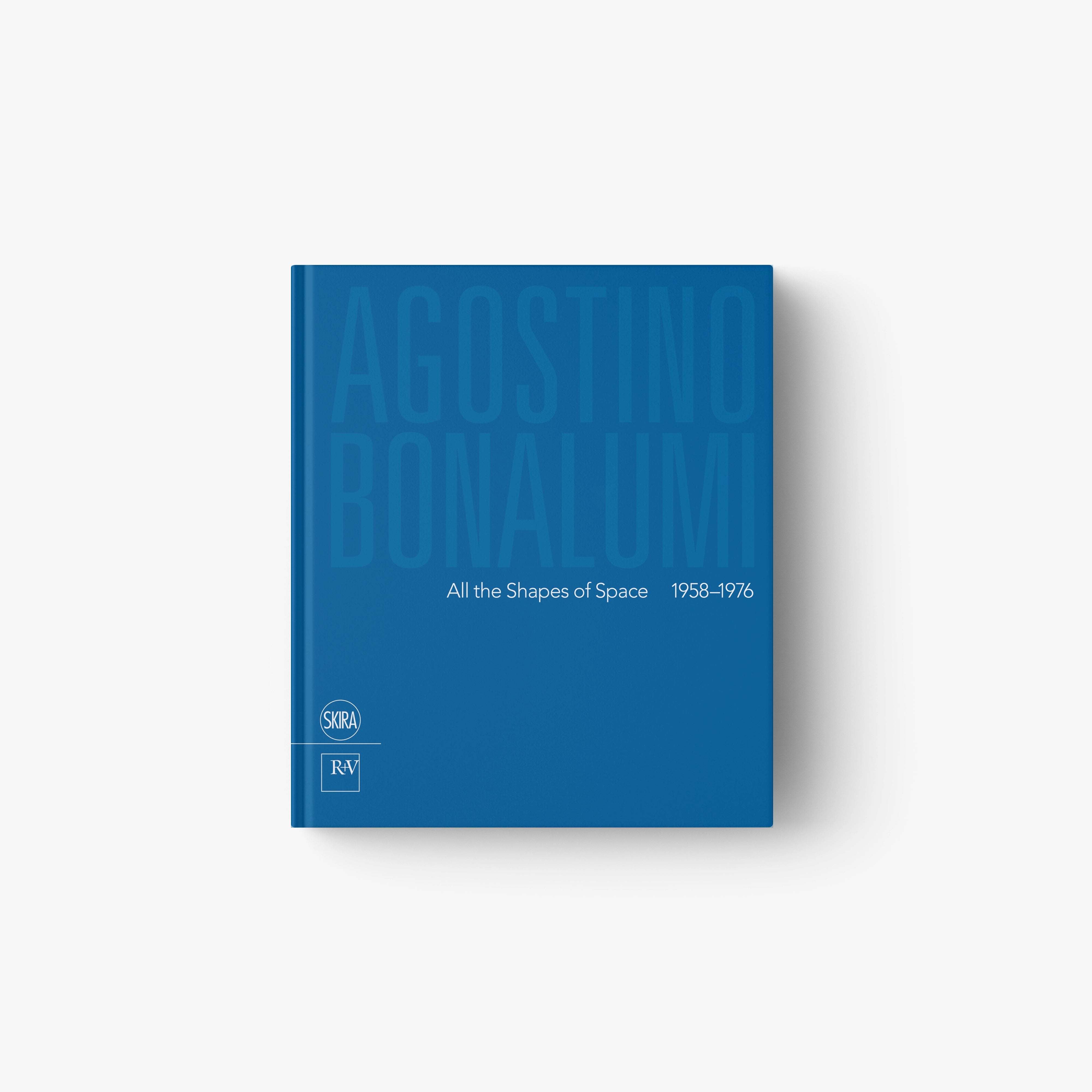 Blue hardcover book with centered title text and publisher logo on cover