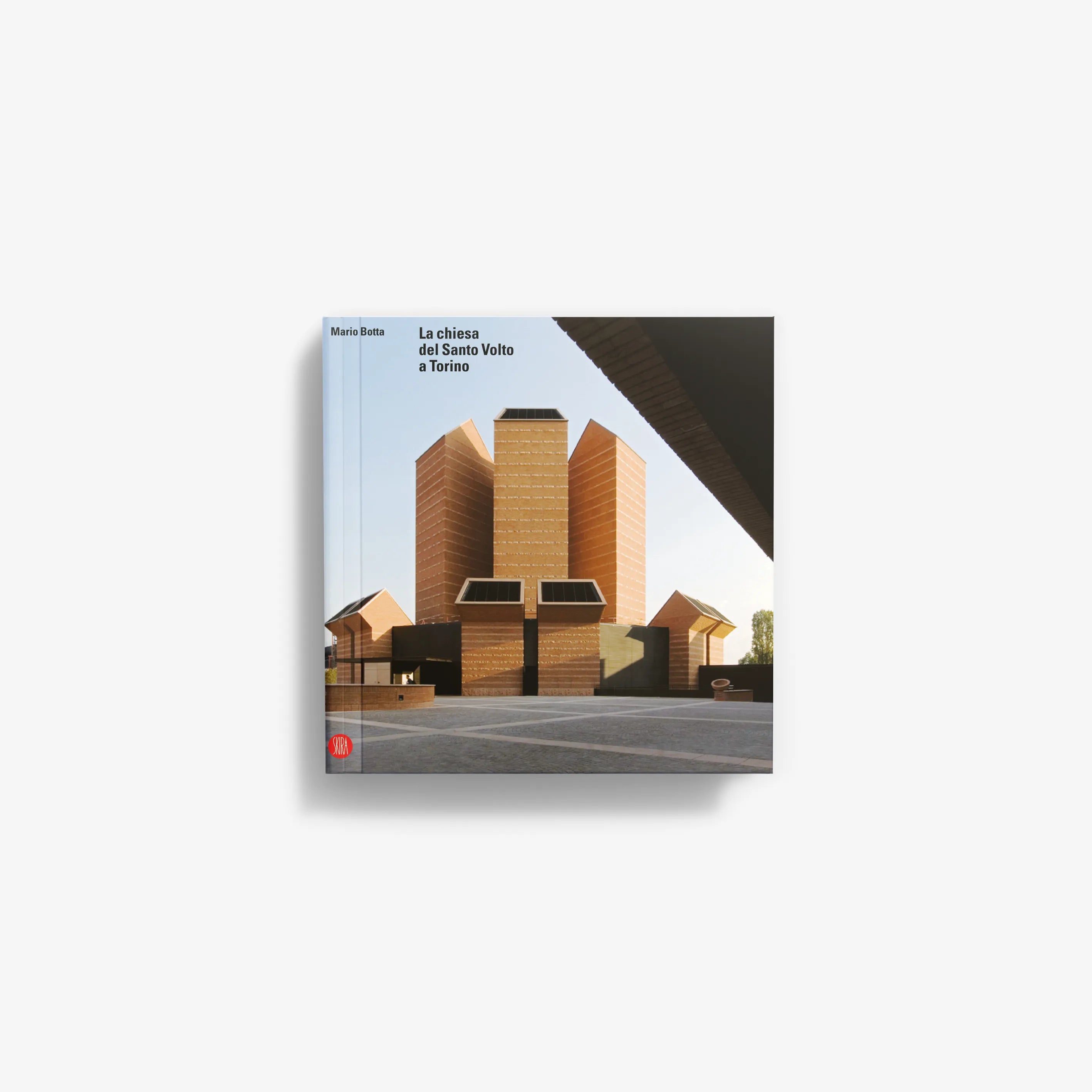 Paperback book cover featuring a brick church facade and title text