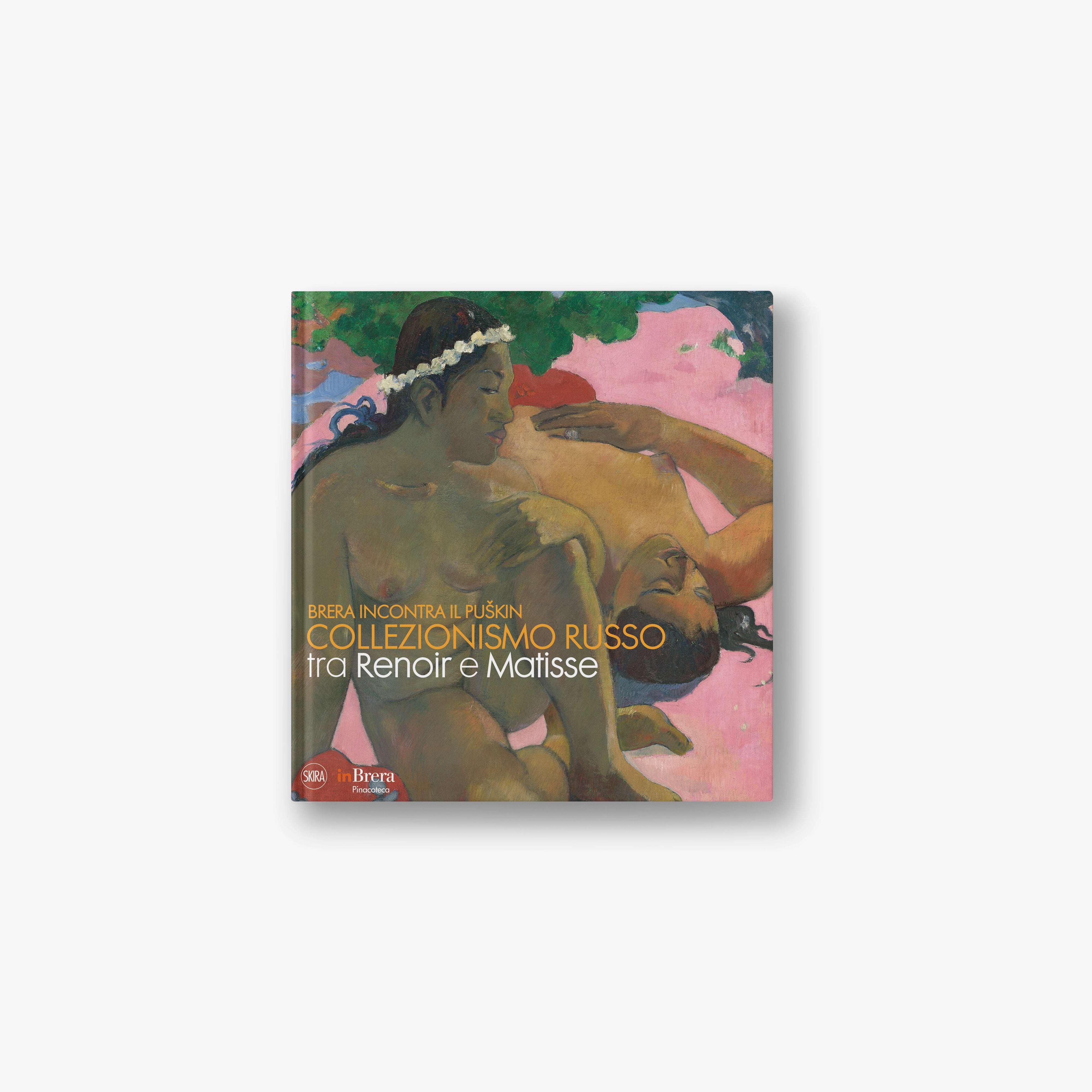 Vintage art book with colorful painted female figure cover