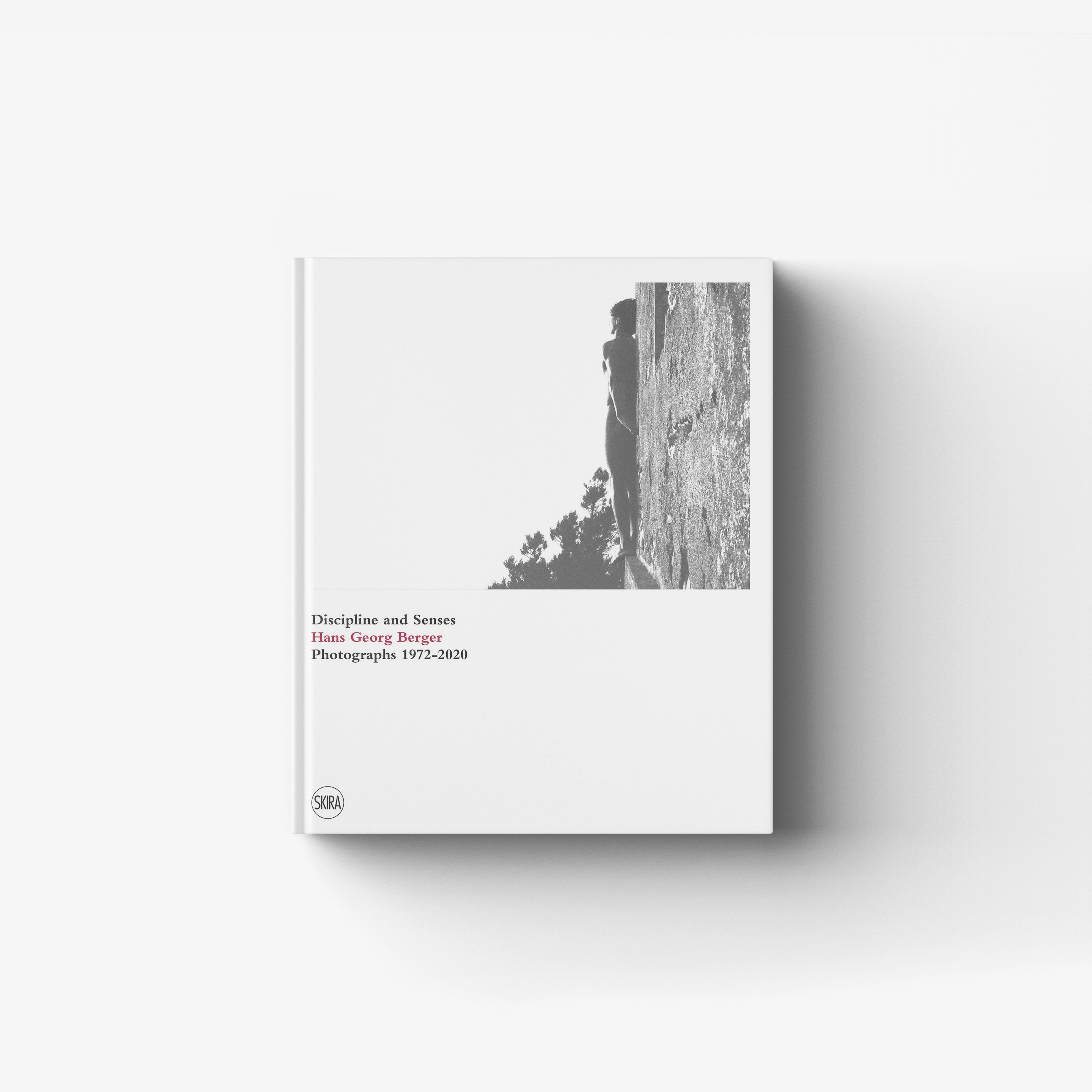 Monograph book in black-and-white with photographs by Hans Georg Berger, Skira Arte, featuring Discipline and Senses
