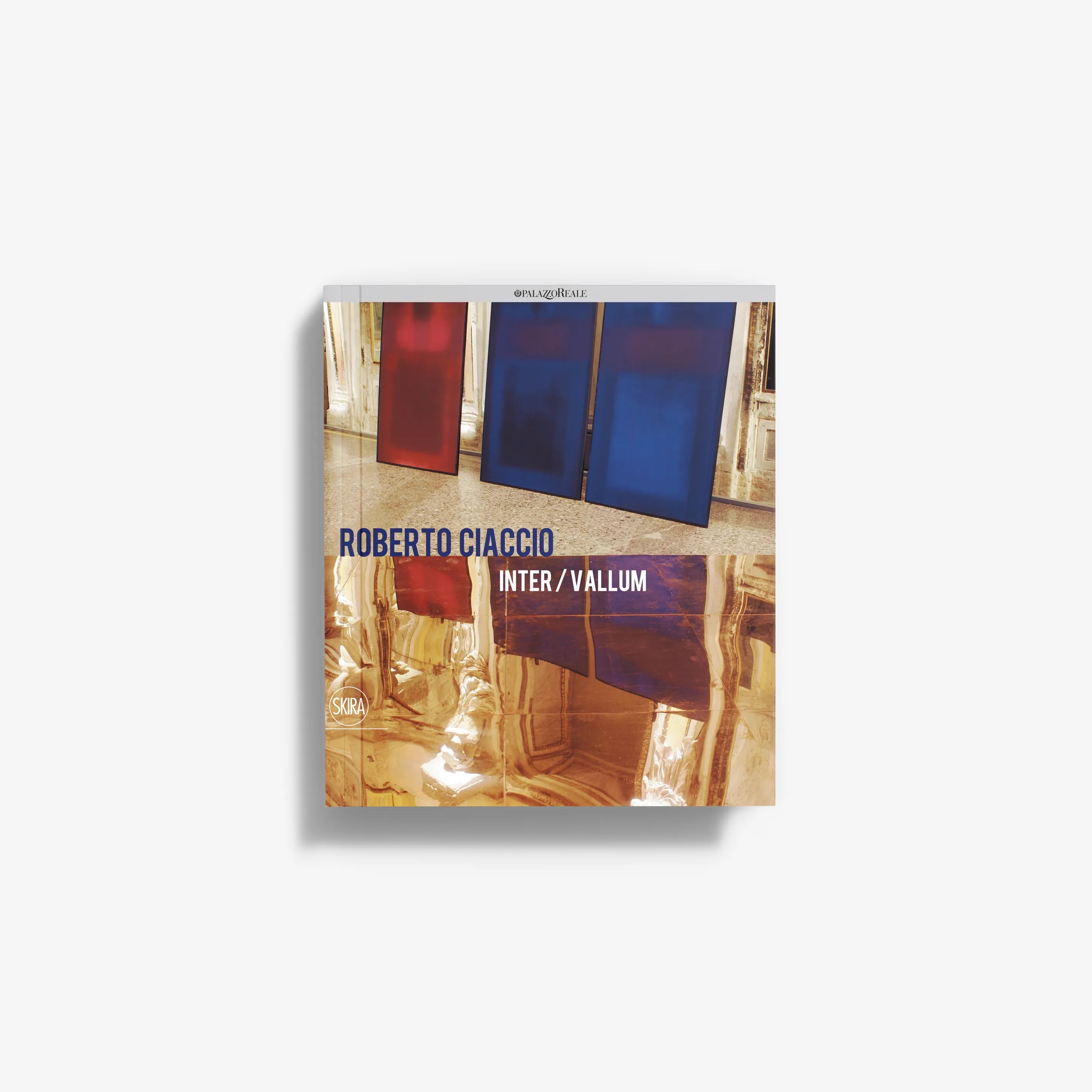 Album cover by Roberto Ciaccio, gold and red/blue abstract design