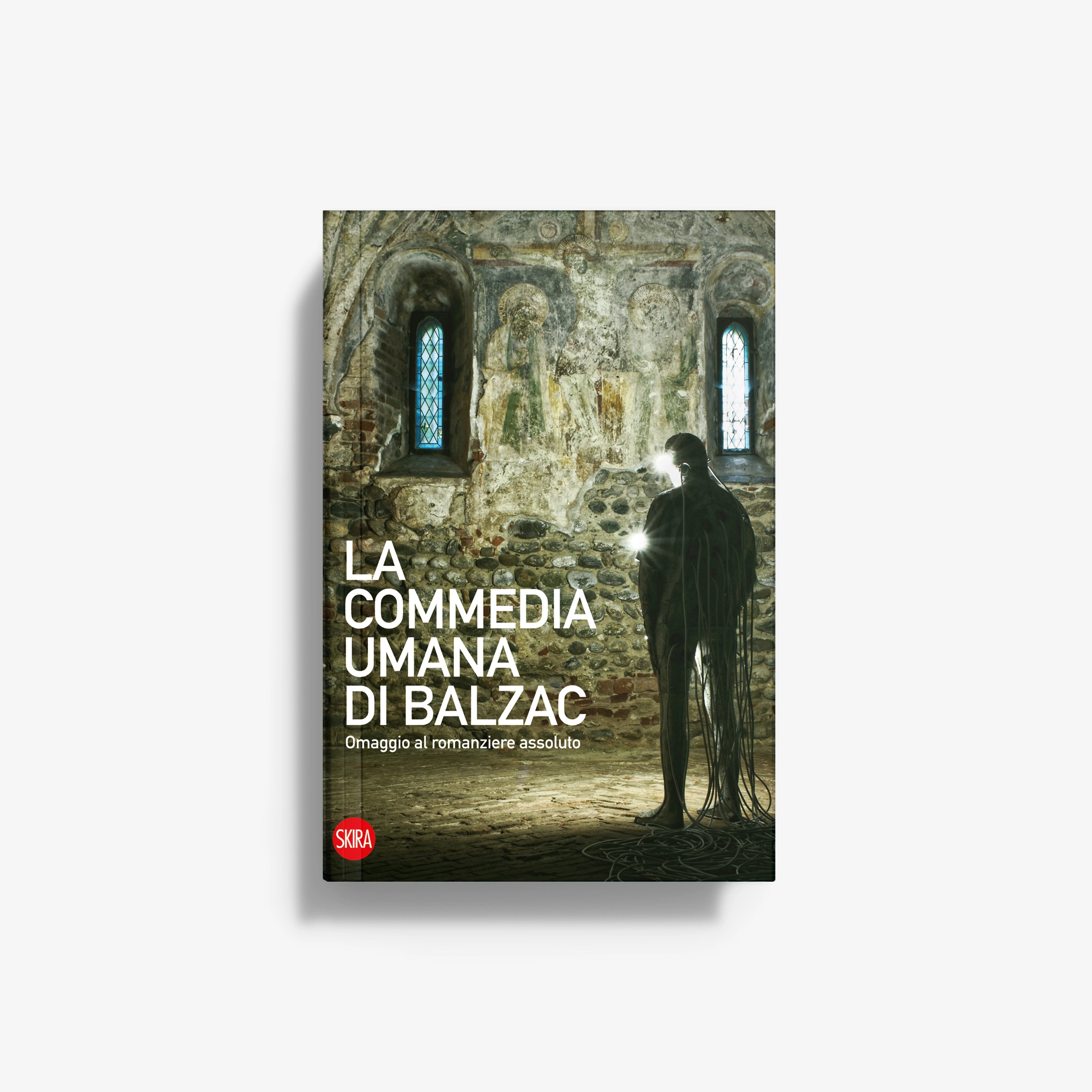 Human Comedy by Balzac book cover with dark forest scene and two figures