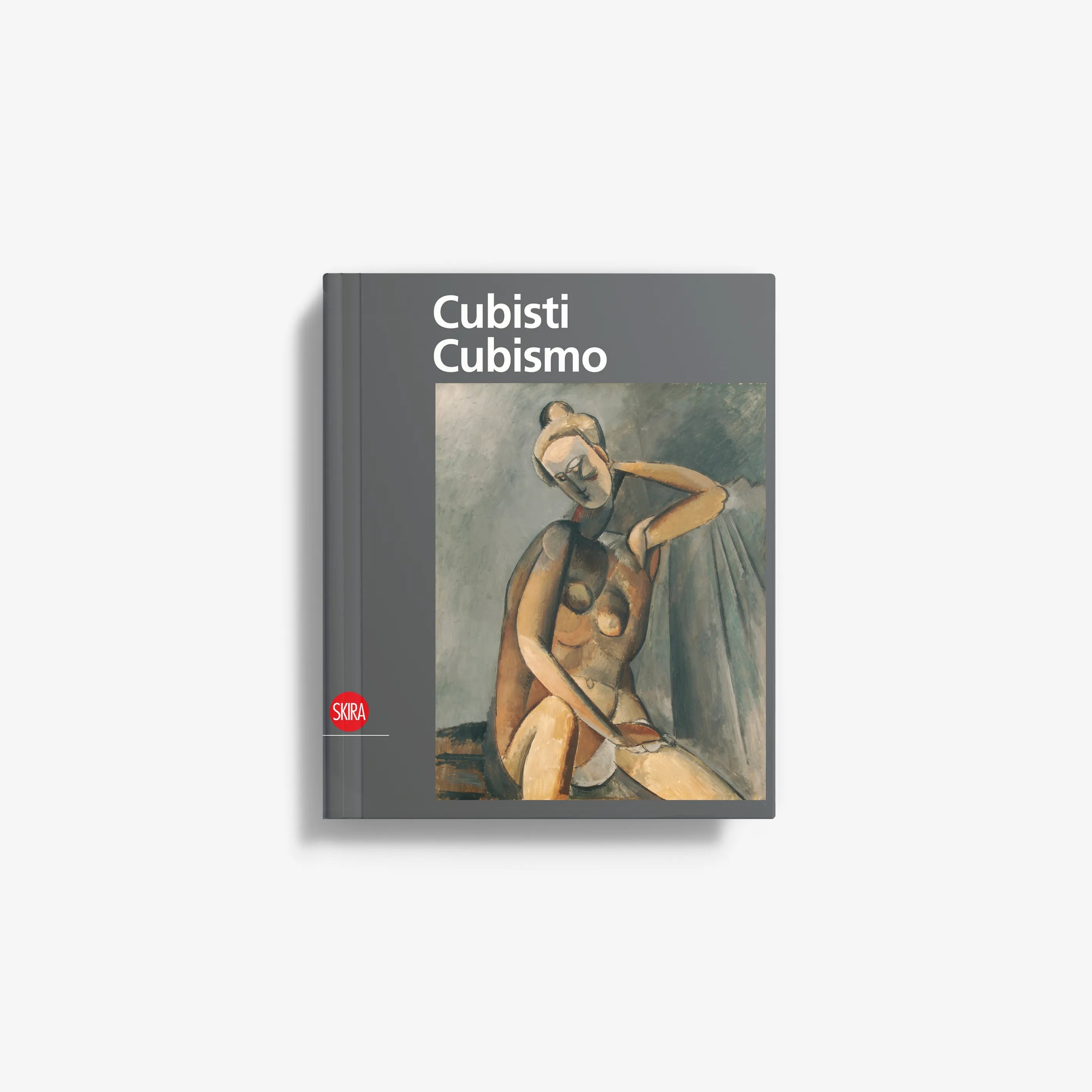 Cubisti Cubismo art book with abstract cubist figure on illustrated cover