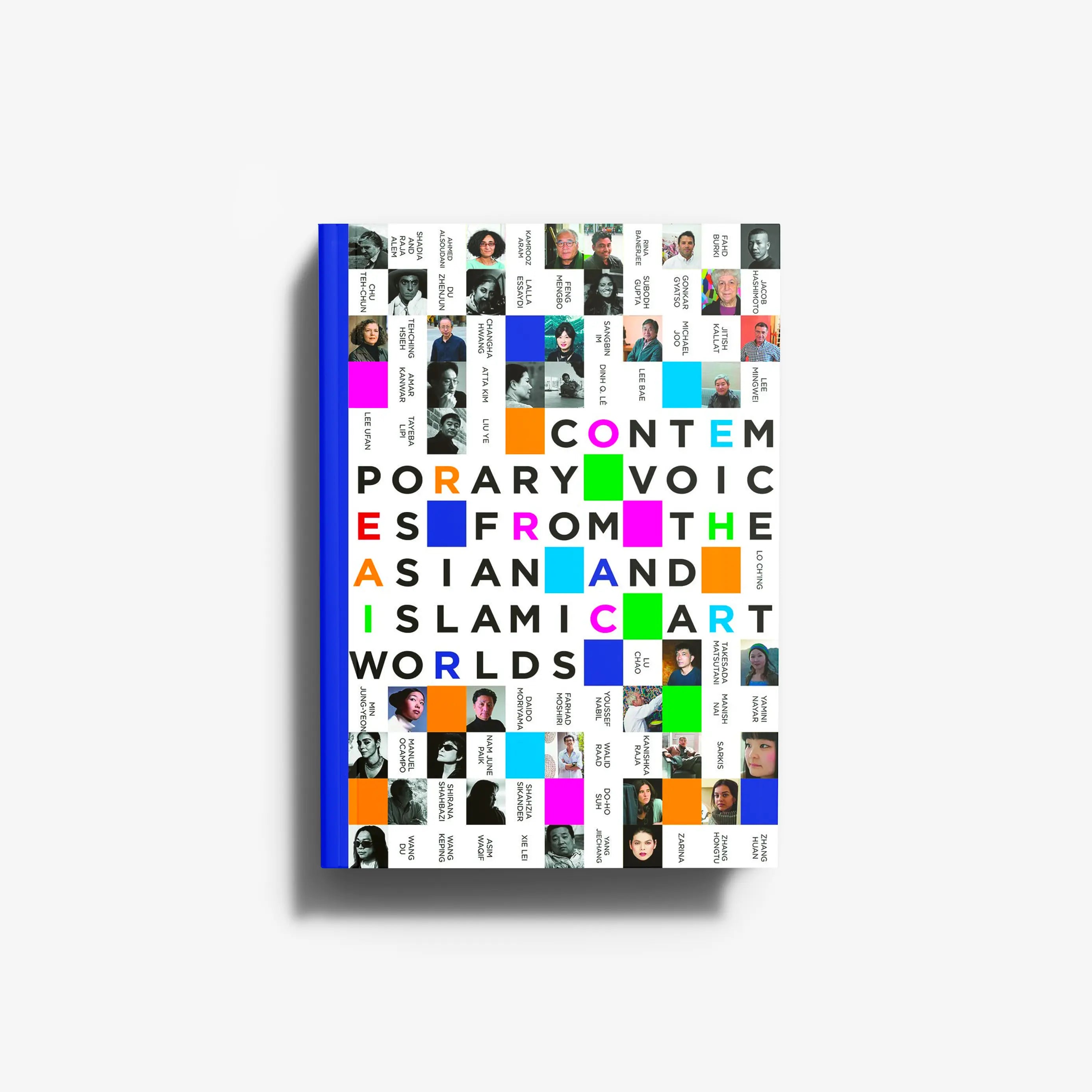 Art book compilation by Skira Arte with colourful cover collage and illustrated contemporary artist profiles