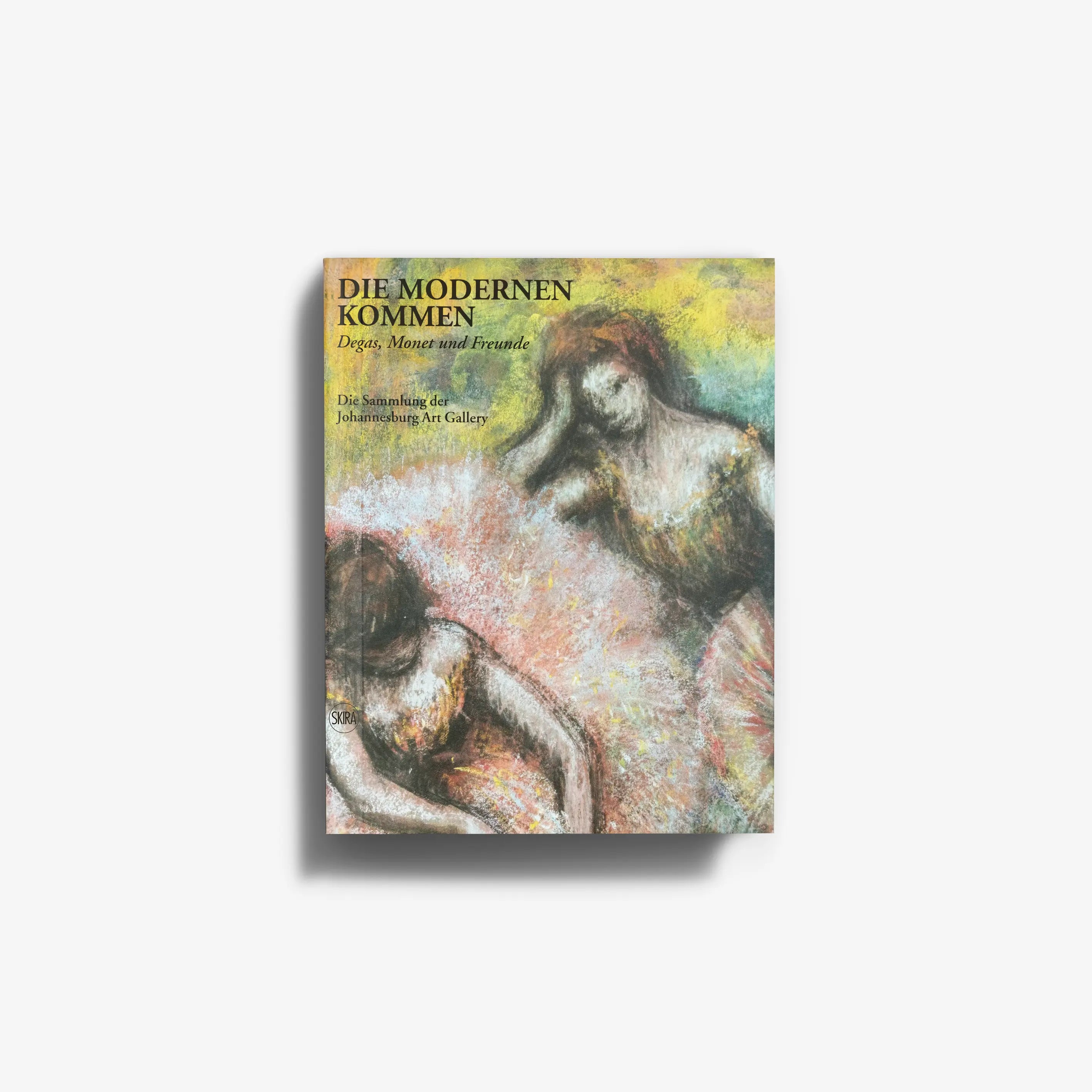 Hardback art book by Skira Arte with multicolour cover artwork, Die Modernen Kommen, Ausstellungskatalog mit 64 Werken