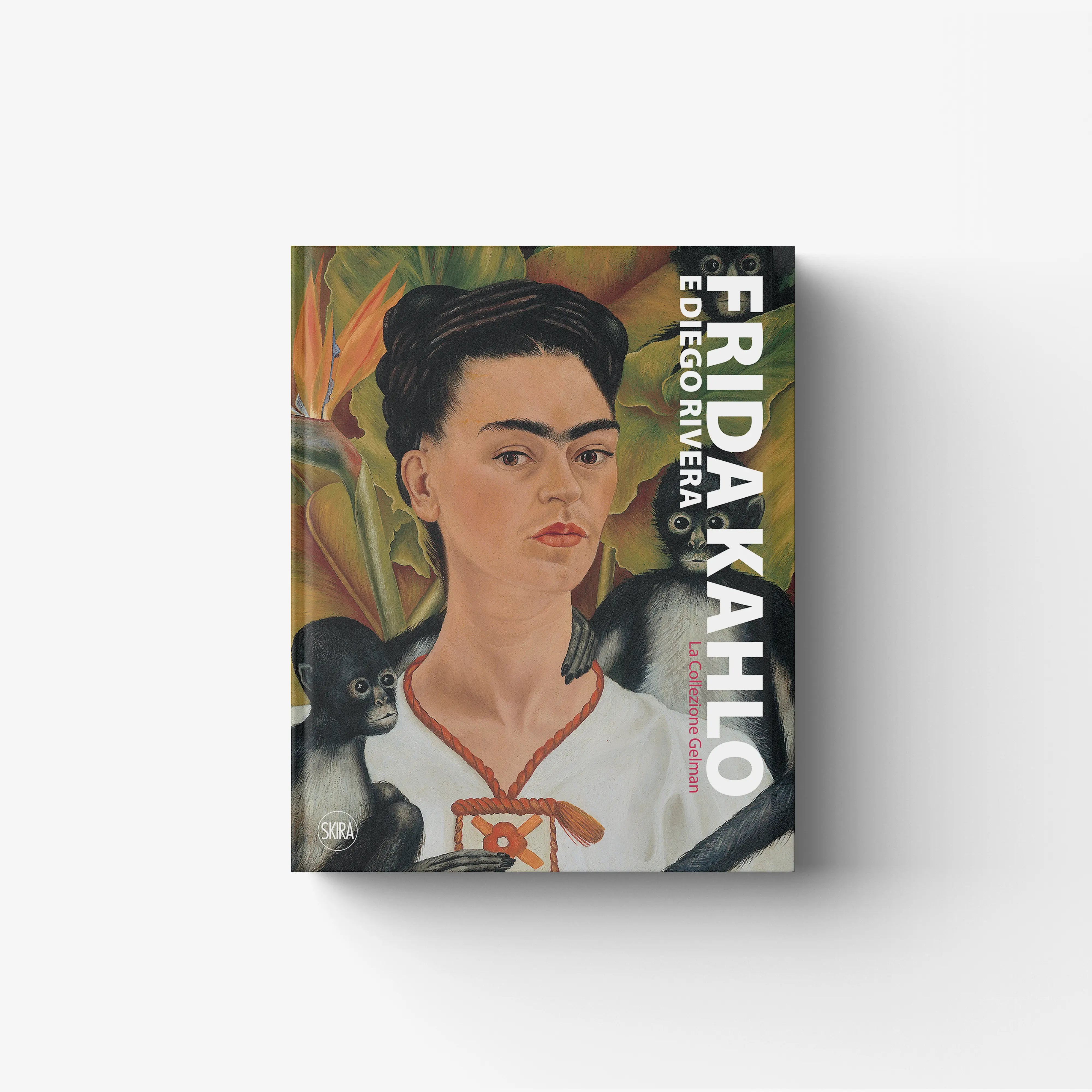 Contemporary art book by Skira Arte with Frida Kahlo and Diego Rivera cover, featuring Mexican costumes selection