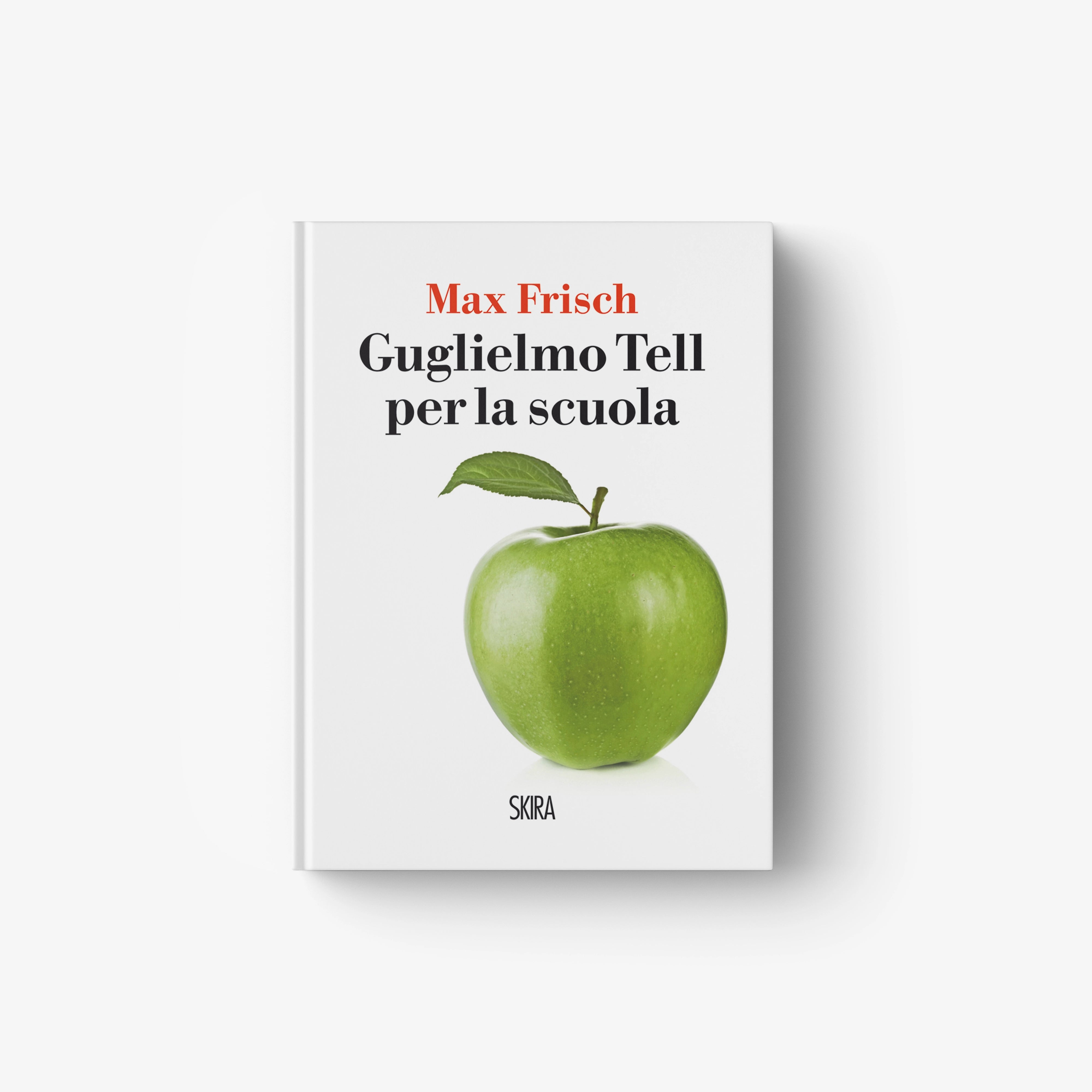 Paperback book with green apple illustration on cover