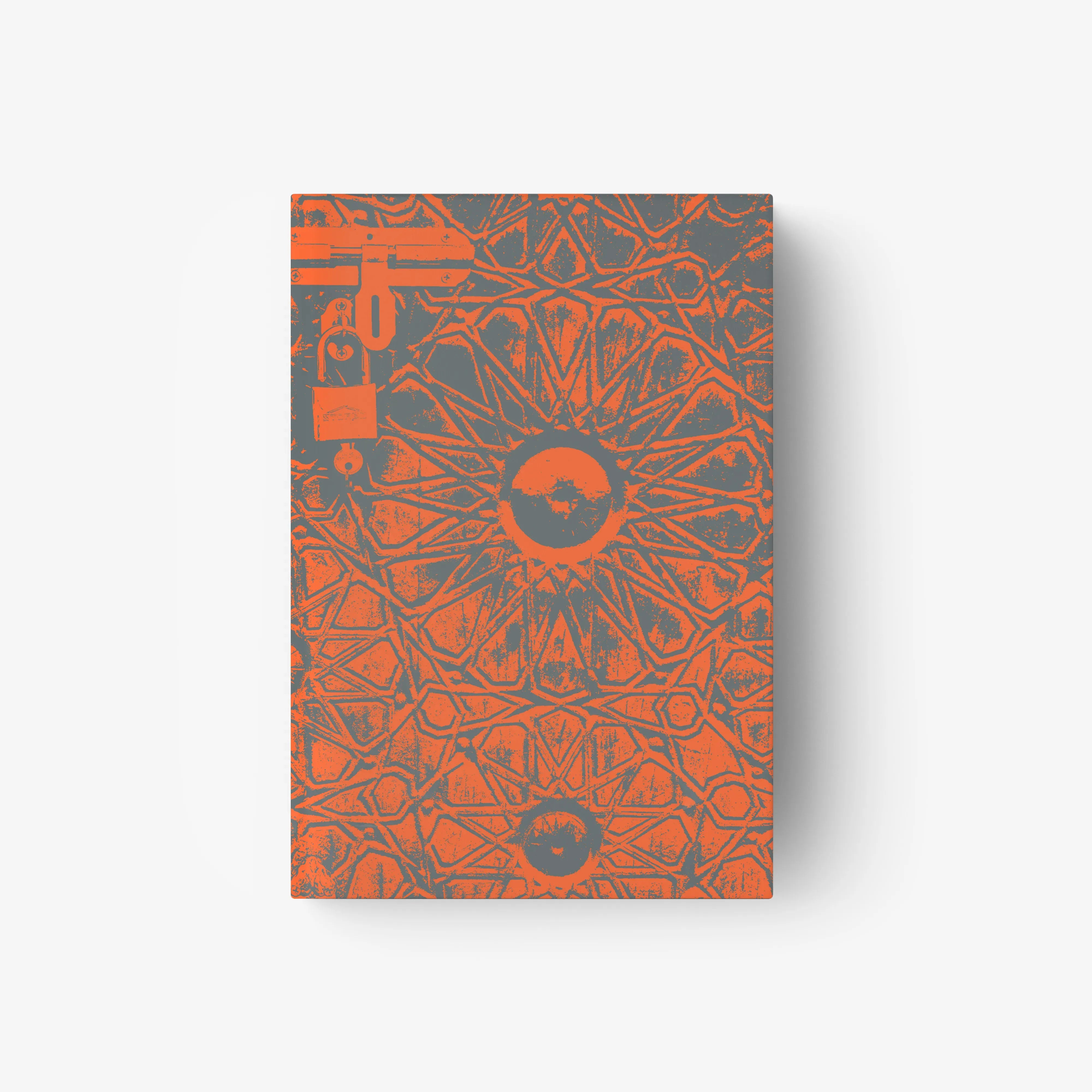 Contemporary art photo book by Skira Arte with Al-Bunt building in Jeddah, Saudi Arabia on an orange cover