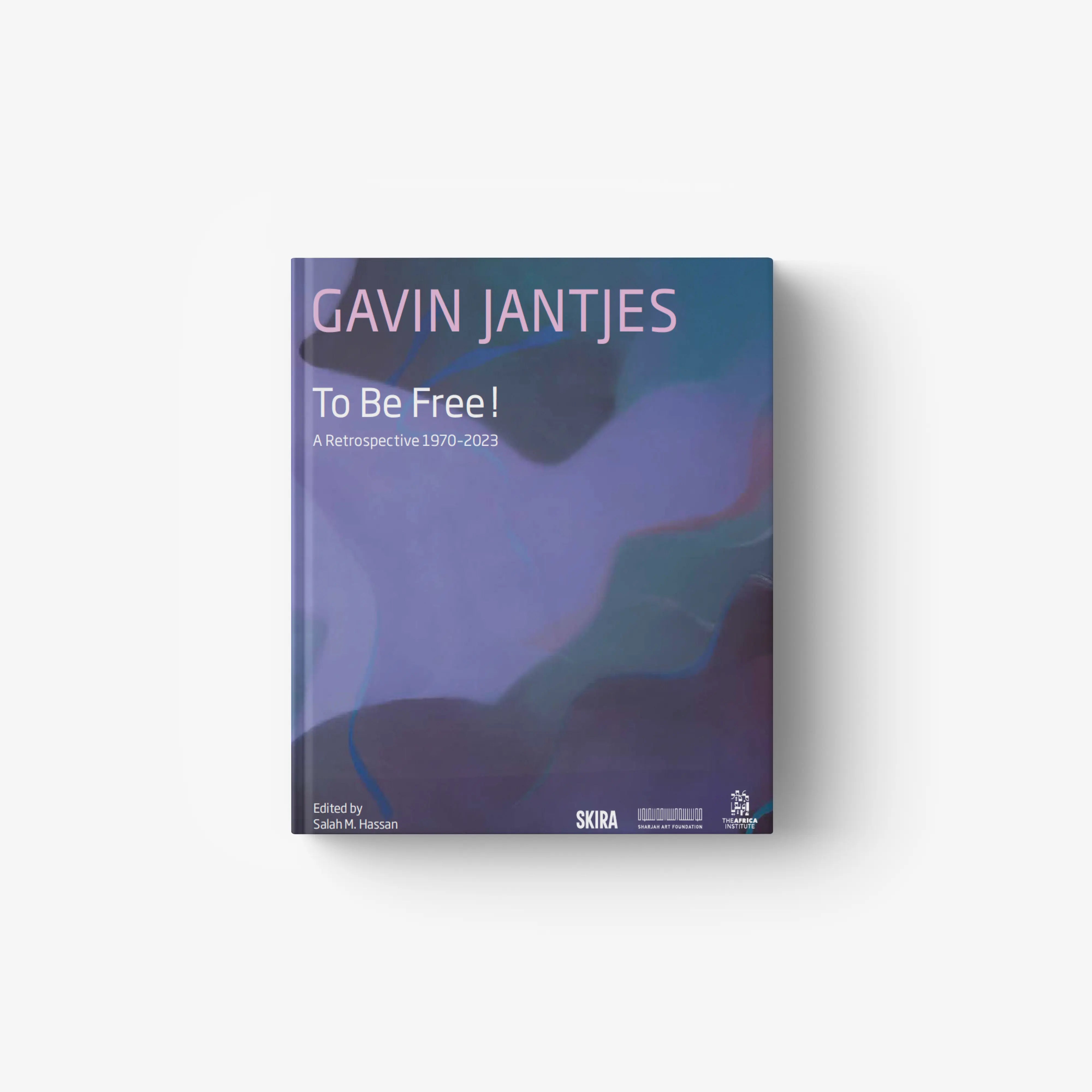 GAVIN JANTJES retrospective 1970–2023 book with blue abstract cover