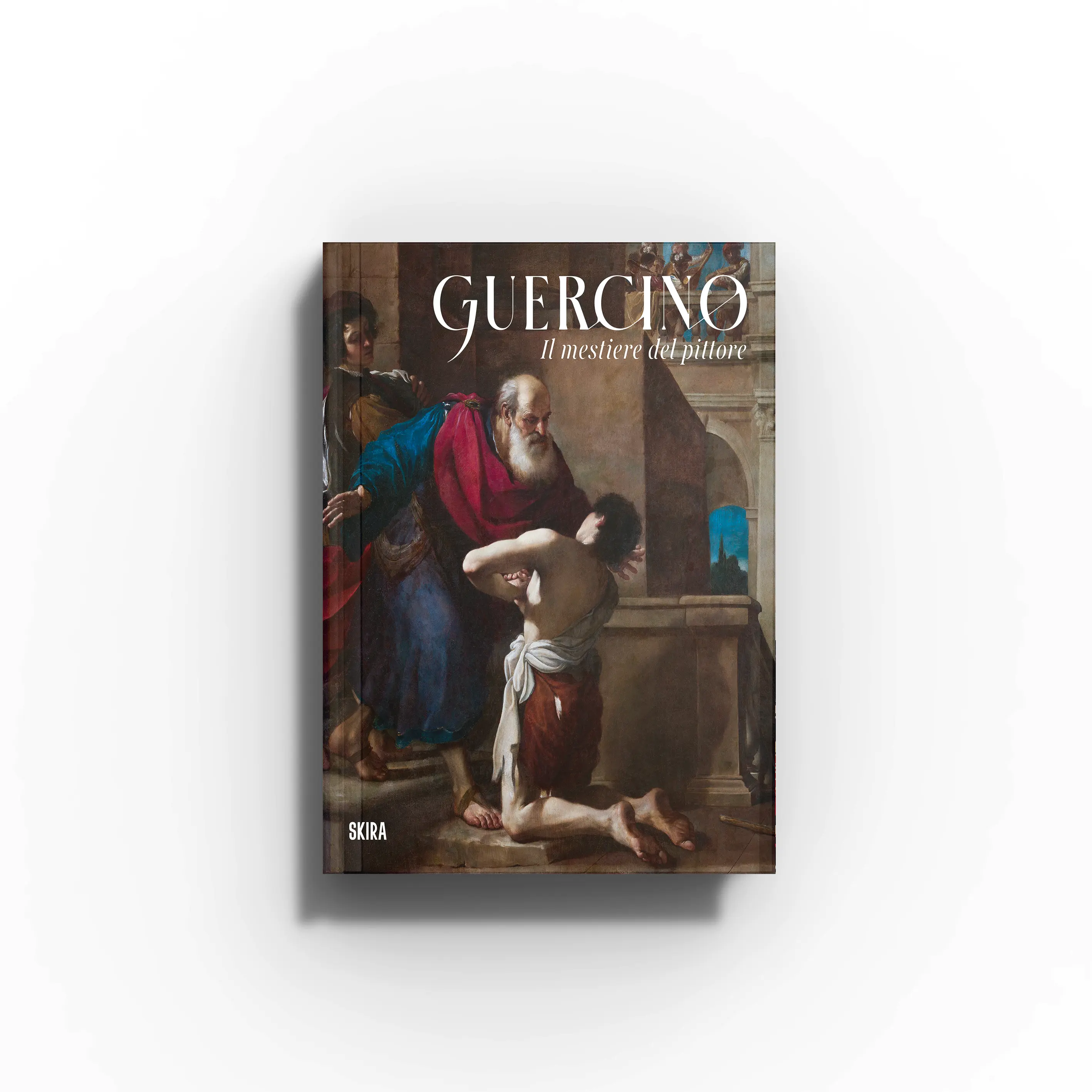 Art book Guercino by Skira Arte with cover artwork and title text, featuring more than 100 works
