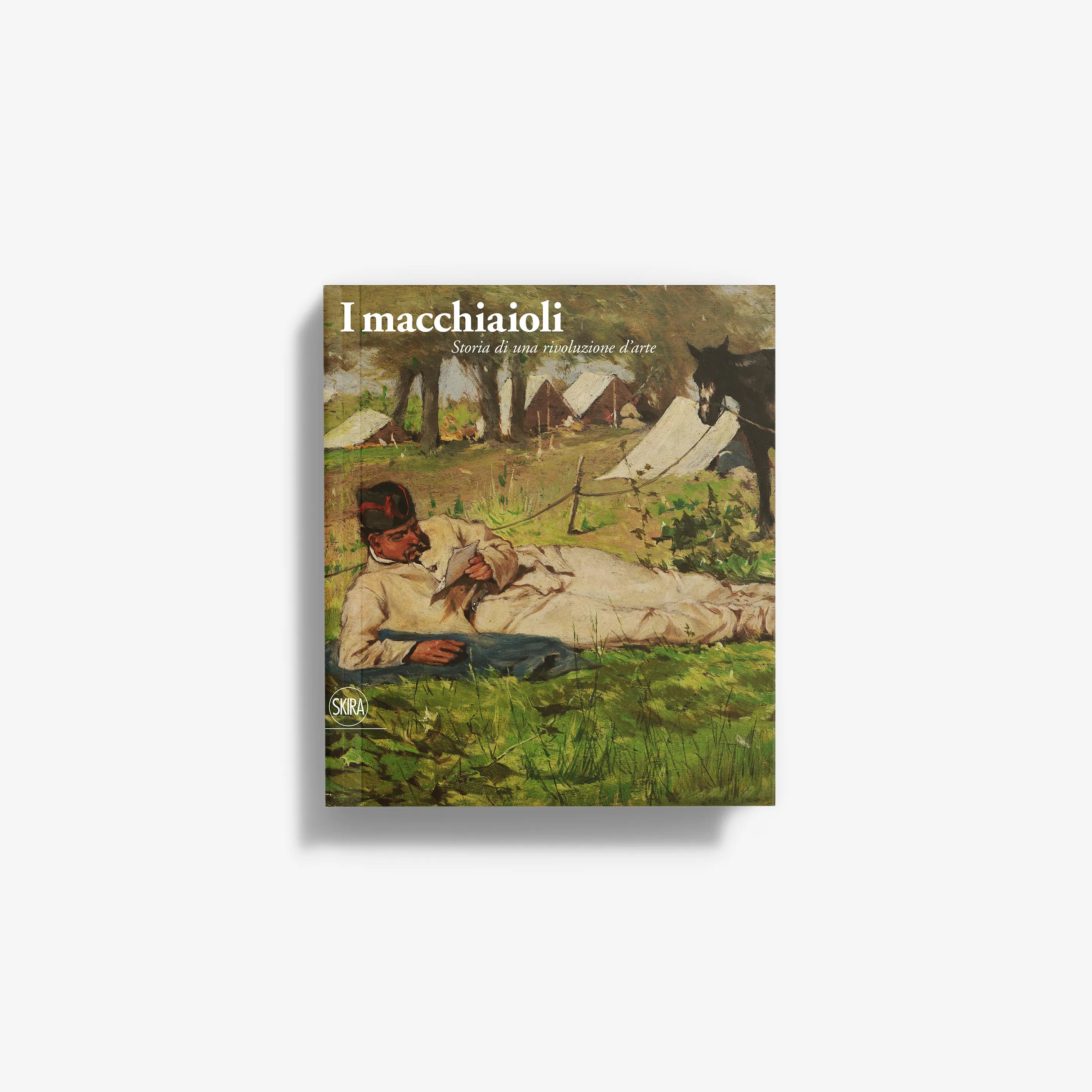 Art book by Skira Arte with green and brown cover art, featuring plein air painting and landscape theme
