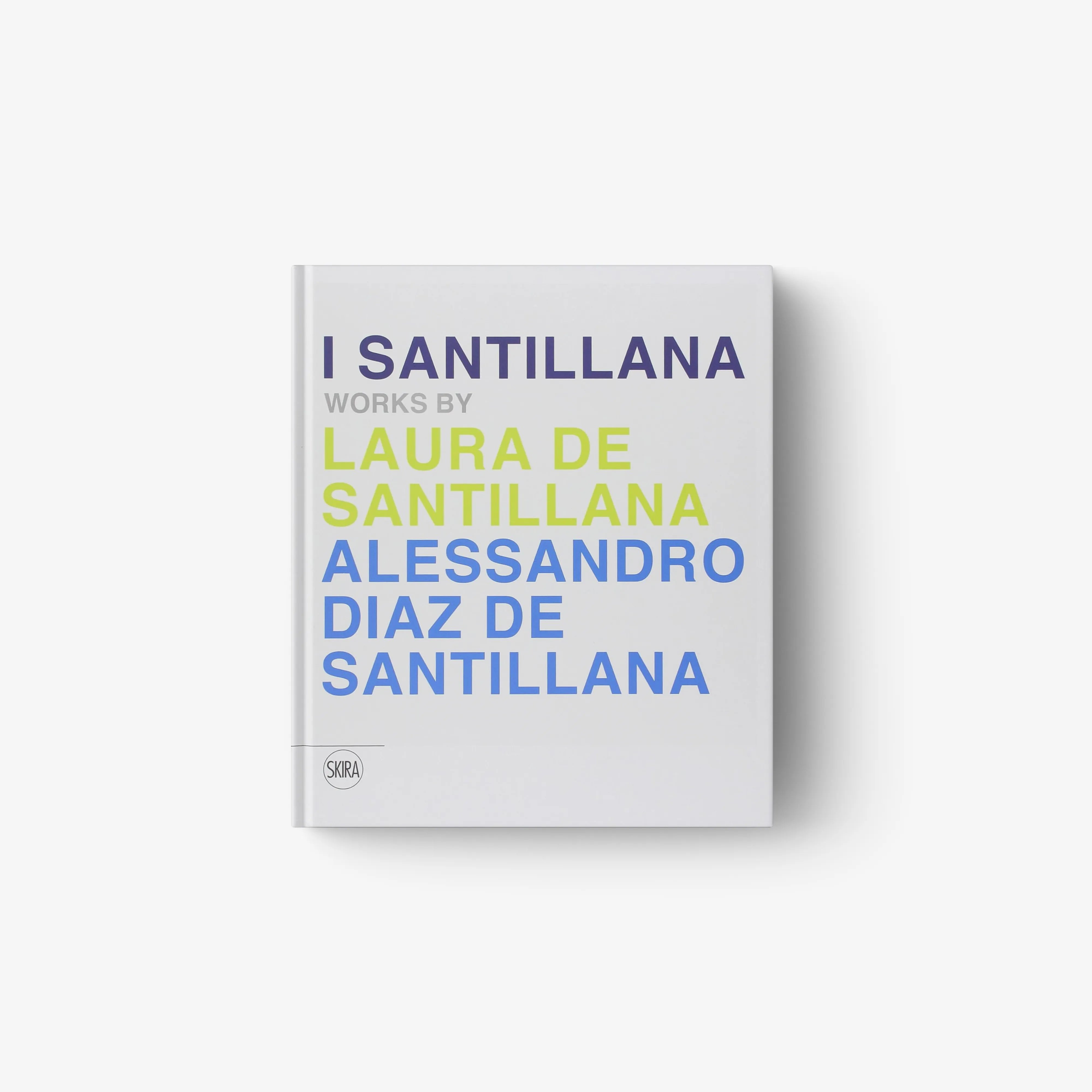 I Santillana book cover with multicolored title and author names on white