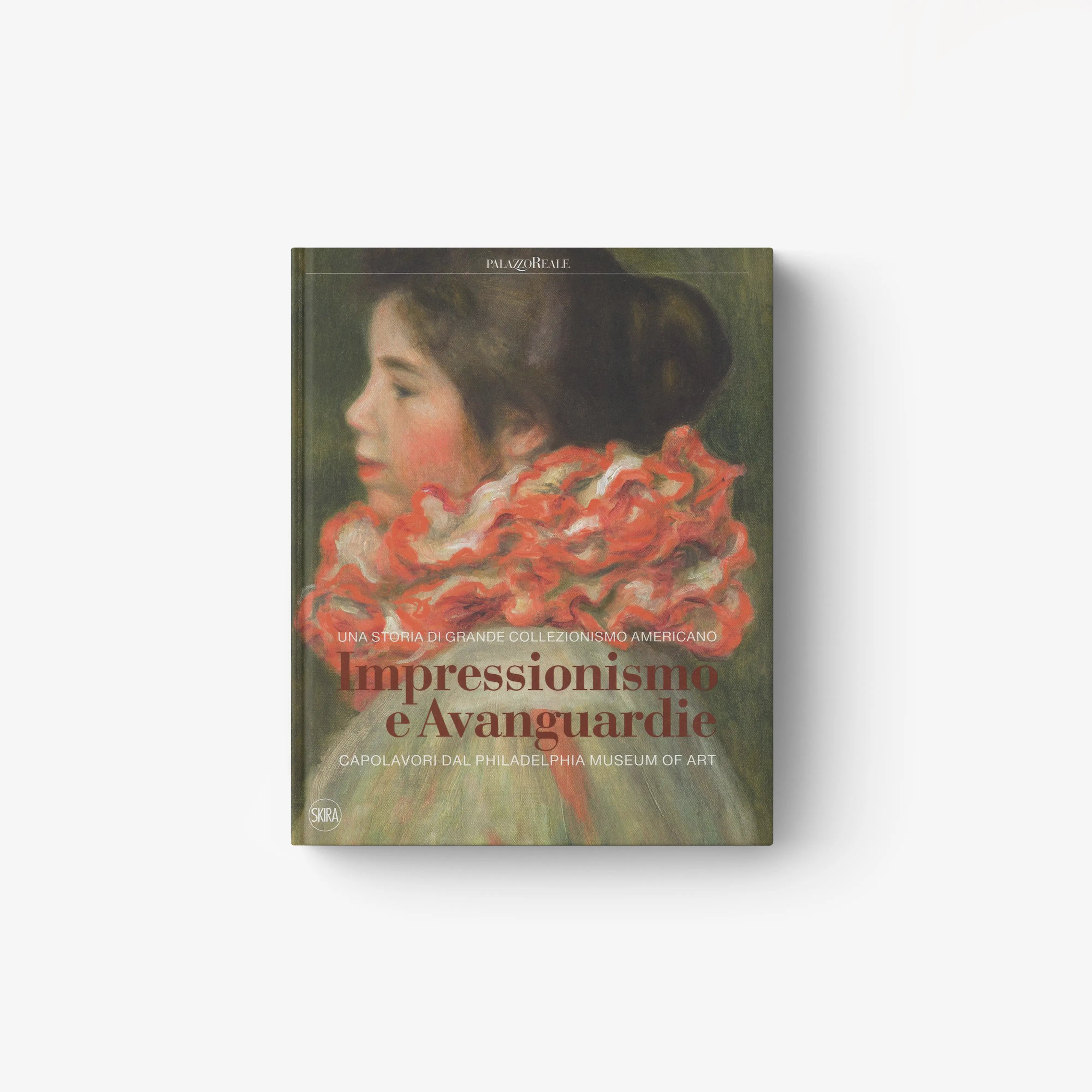 art book by Skira Arte with green and red cover art, contains fifty works from the Philadelphia Museum of Art