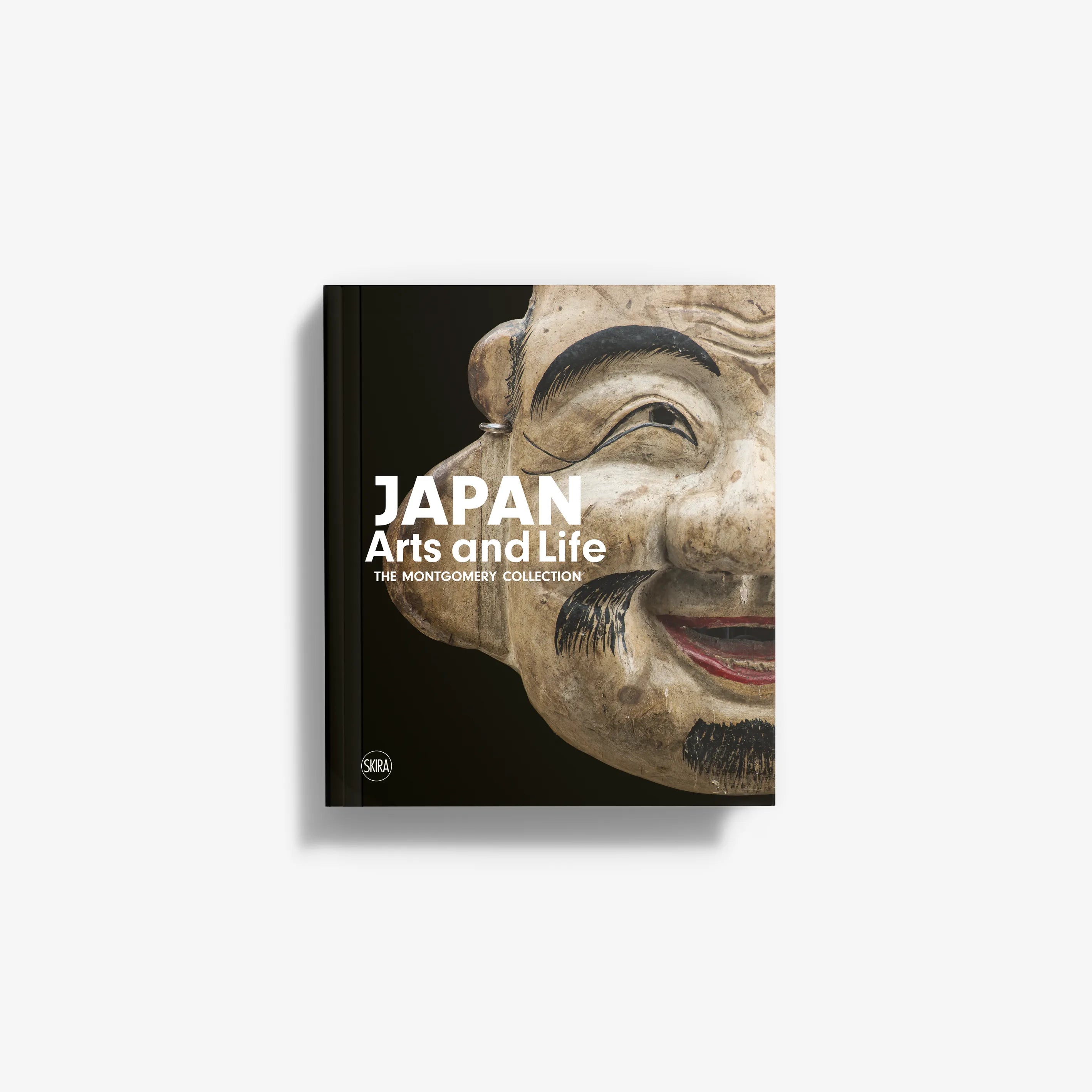 Hardcover exhibition catalogue format art book in English by Skira Arte, featuring 160-plus artworks and Japan art history