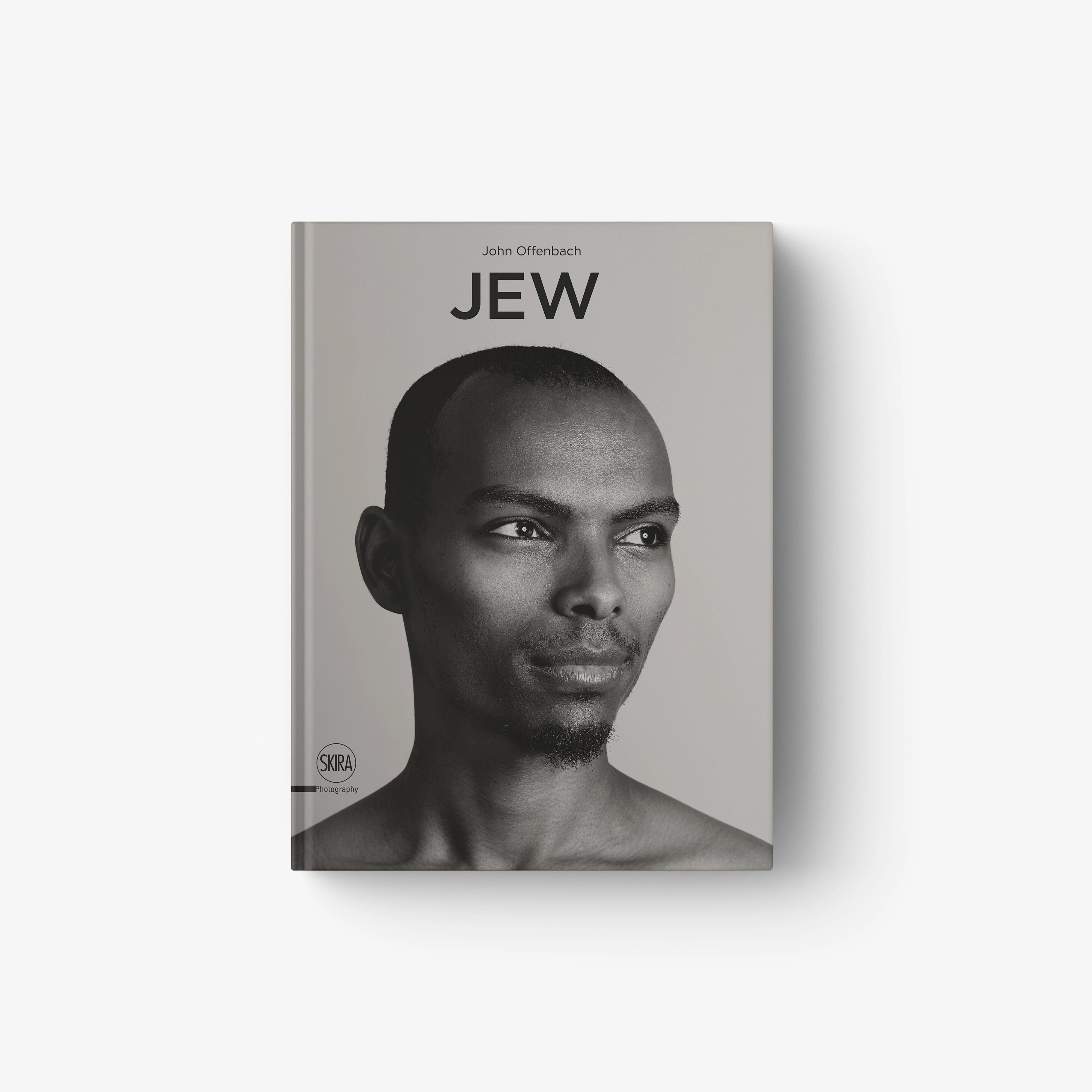 JEW hardcover book with black-and-white portrait on front cover