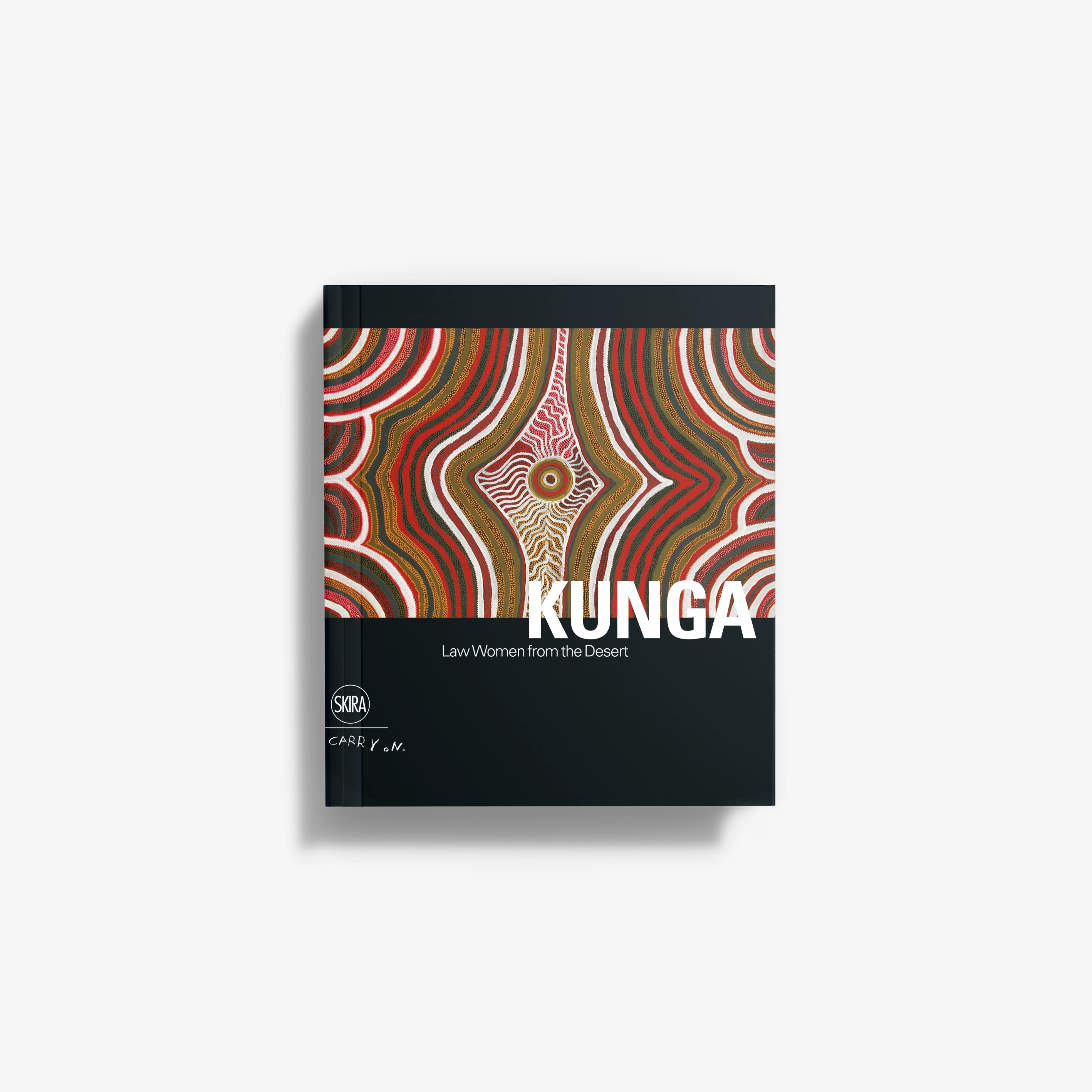 Kunga Law Women from the Desert booklet with colorful desert pattern cover