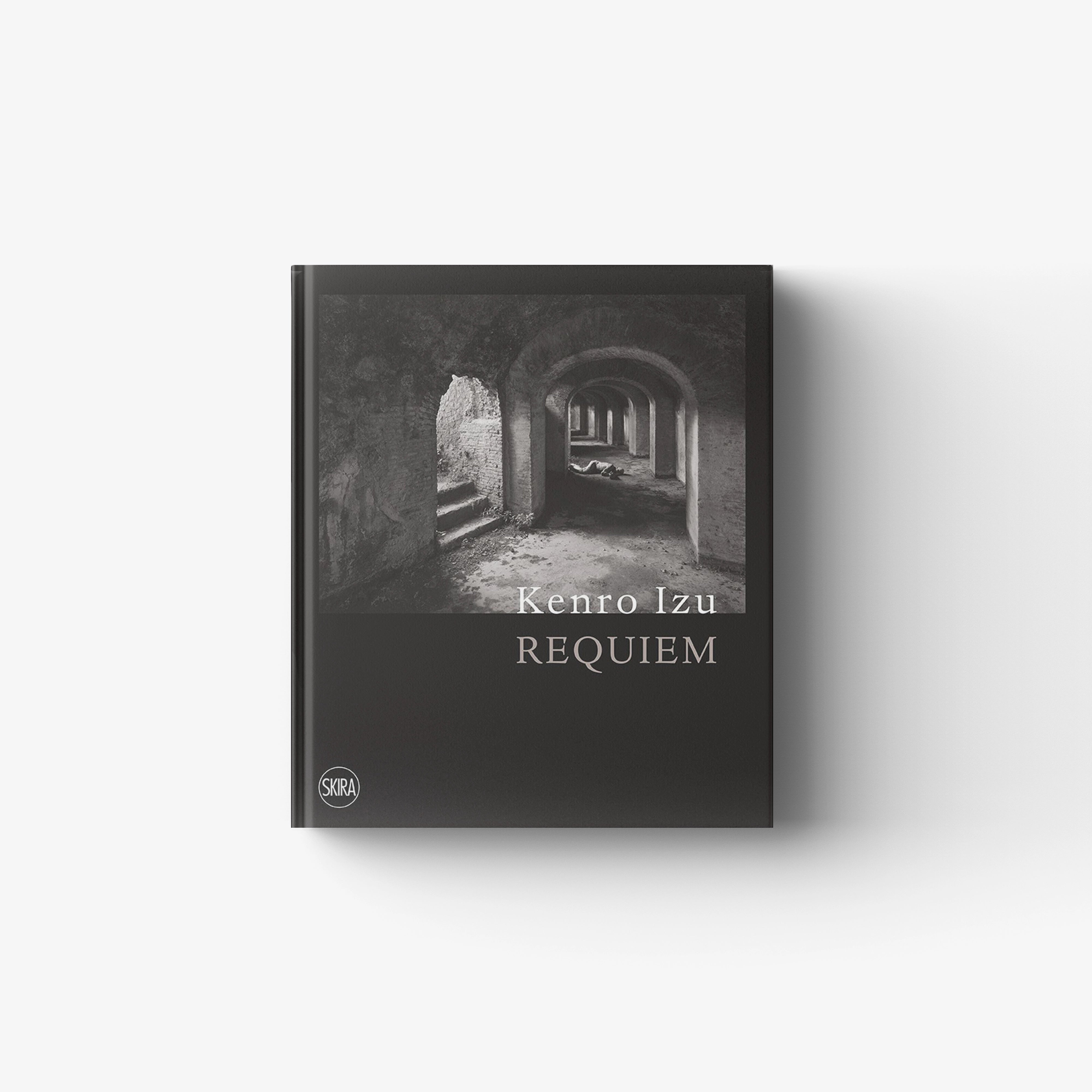 Black and white opera fotografica book by Skira Arte, Kenro Izu Requiem, staged photography style