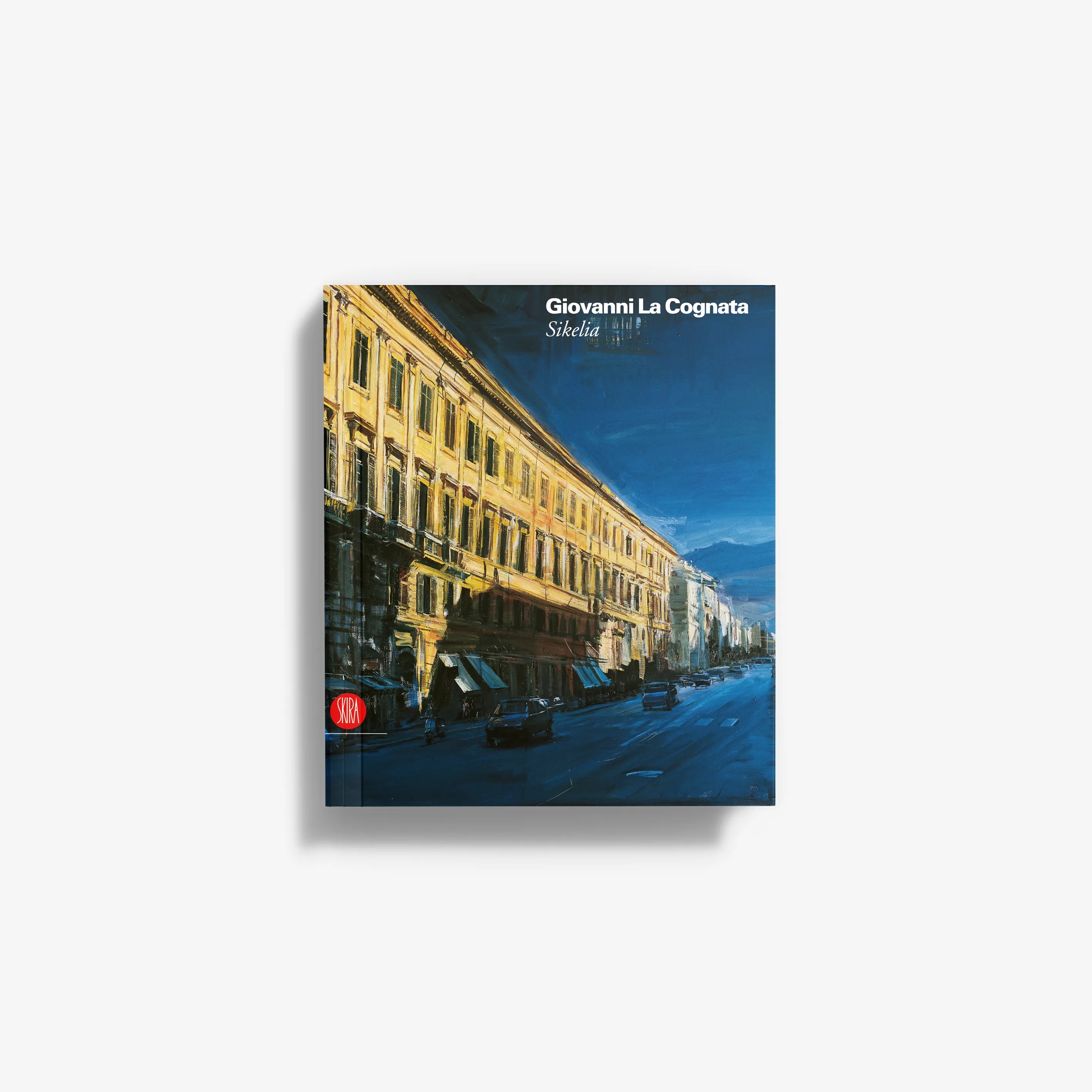 Giovanni La Cognata album cover with 'Sikelia' title and city street artwork
