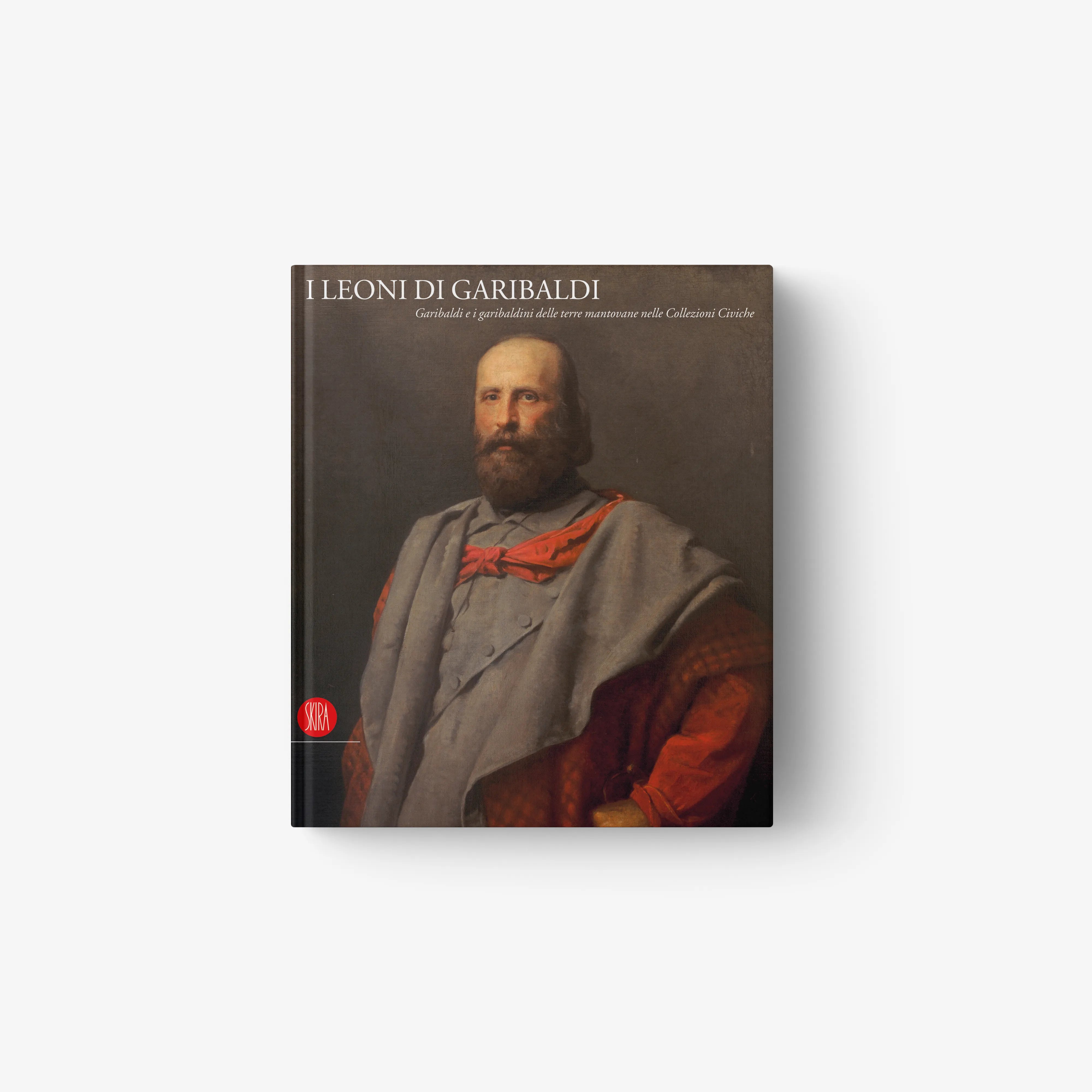 The Lions of Garibaldi book with painted portrait cover