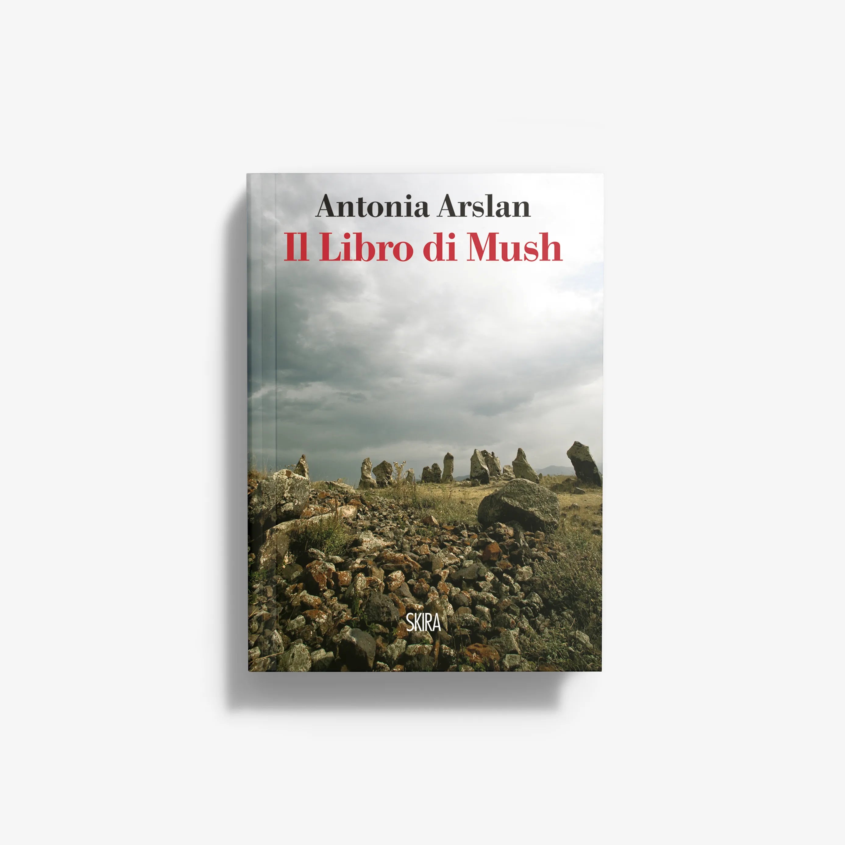 Hardcover book The Book of Mush by Antonia Arslan, illustrated landscape cover