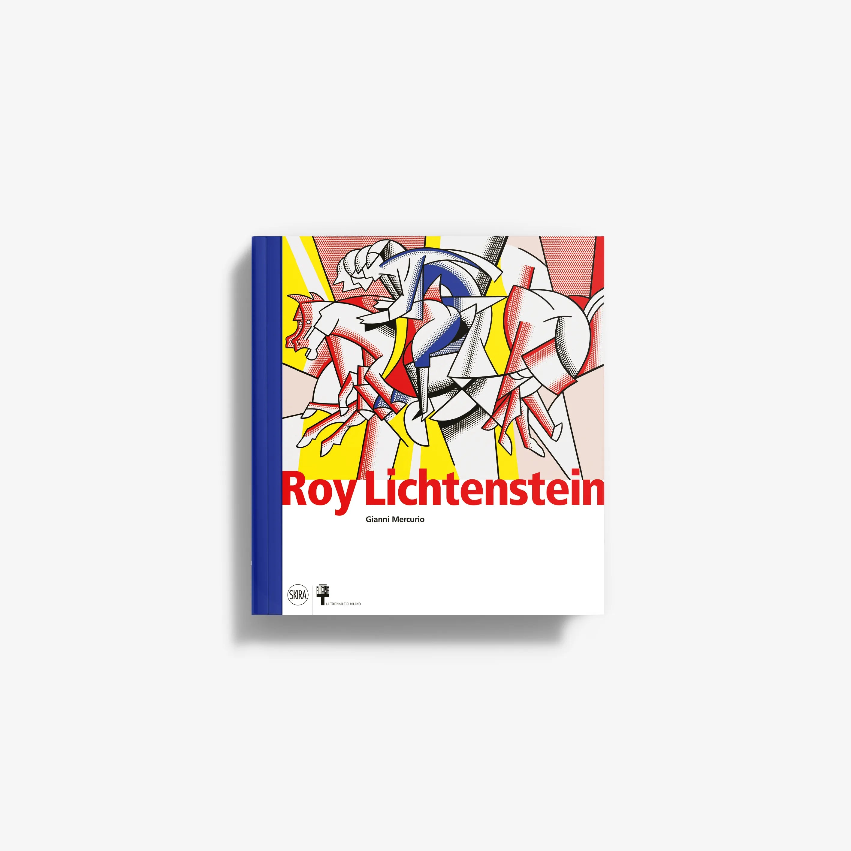 Roy Lichtenstein Italian edition art book with colorful comic-style cover artwork