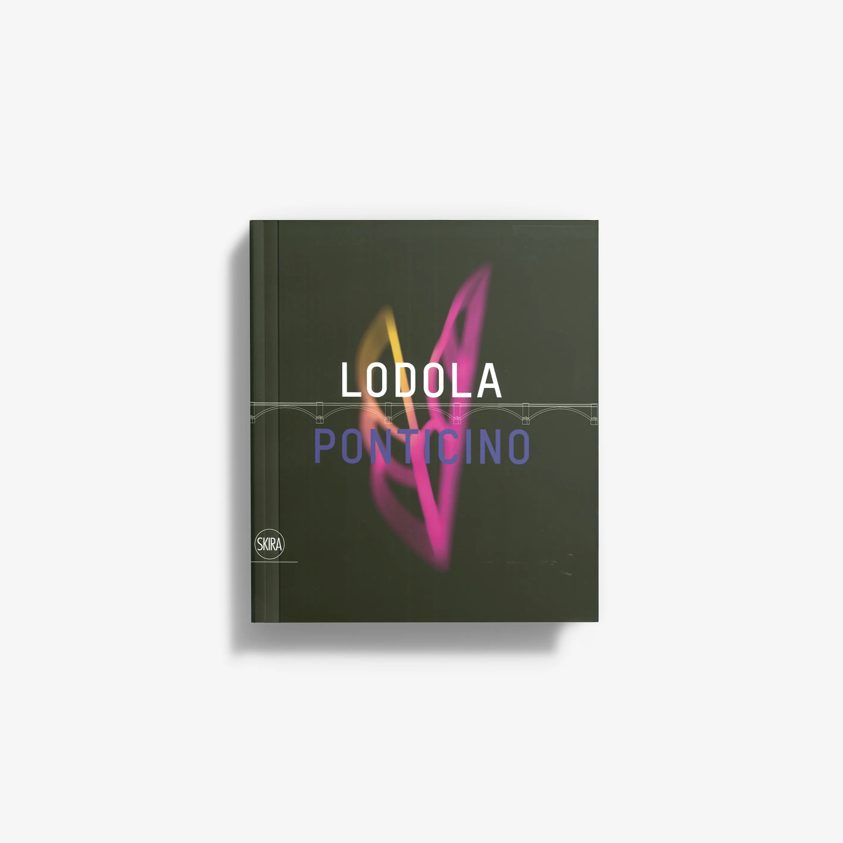 Art book Lodola Ponticino by Skira Arte with rationalist style and light play on lines and curves