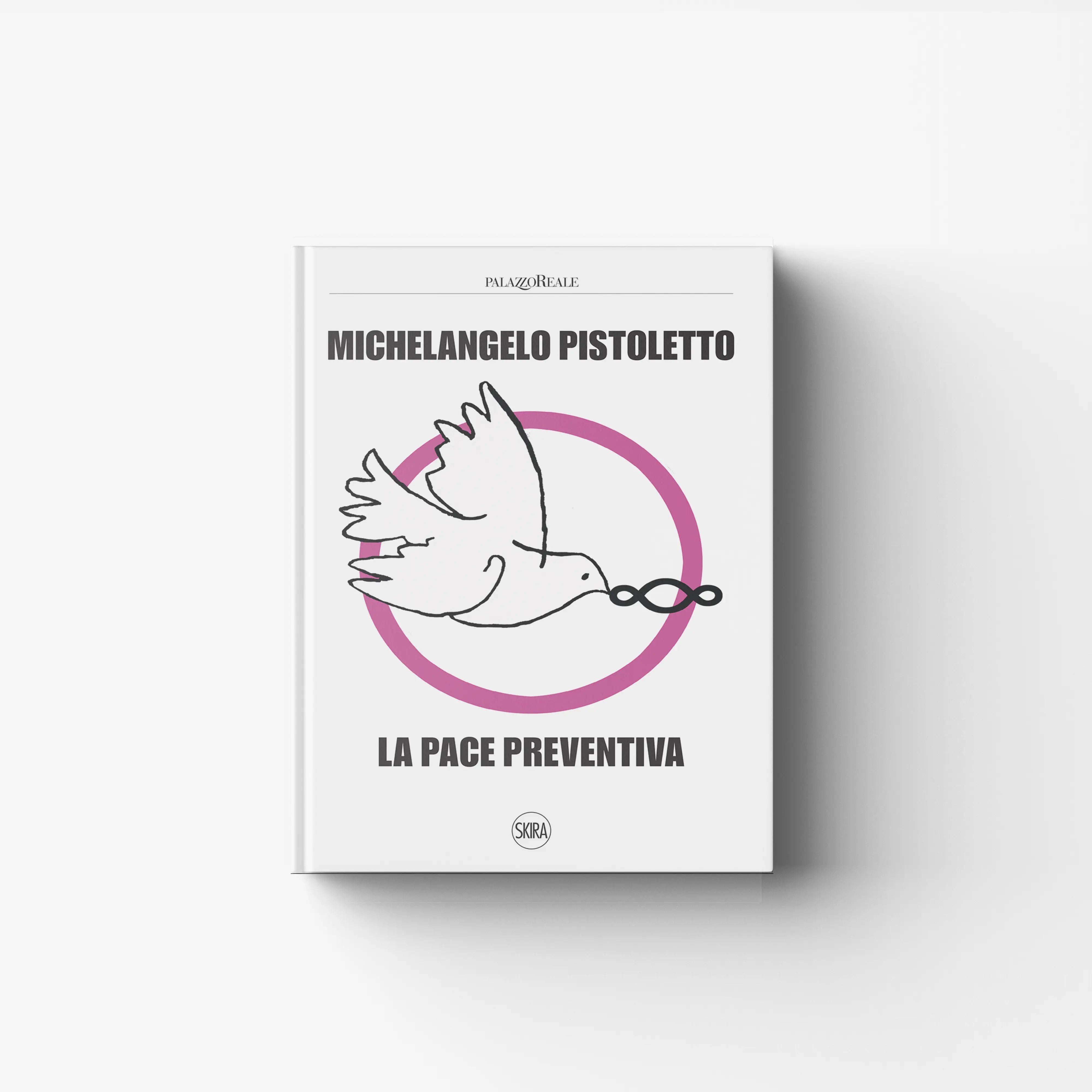 Art book in white with purple and black cover artwork, Skira Arte, theme labyrinth and duality showing virtue and vice
