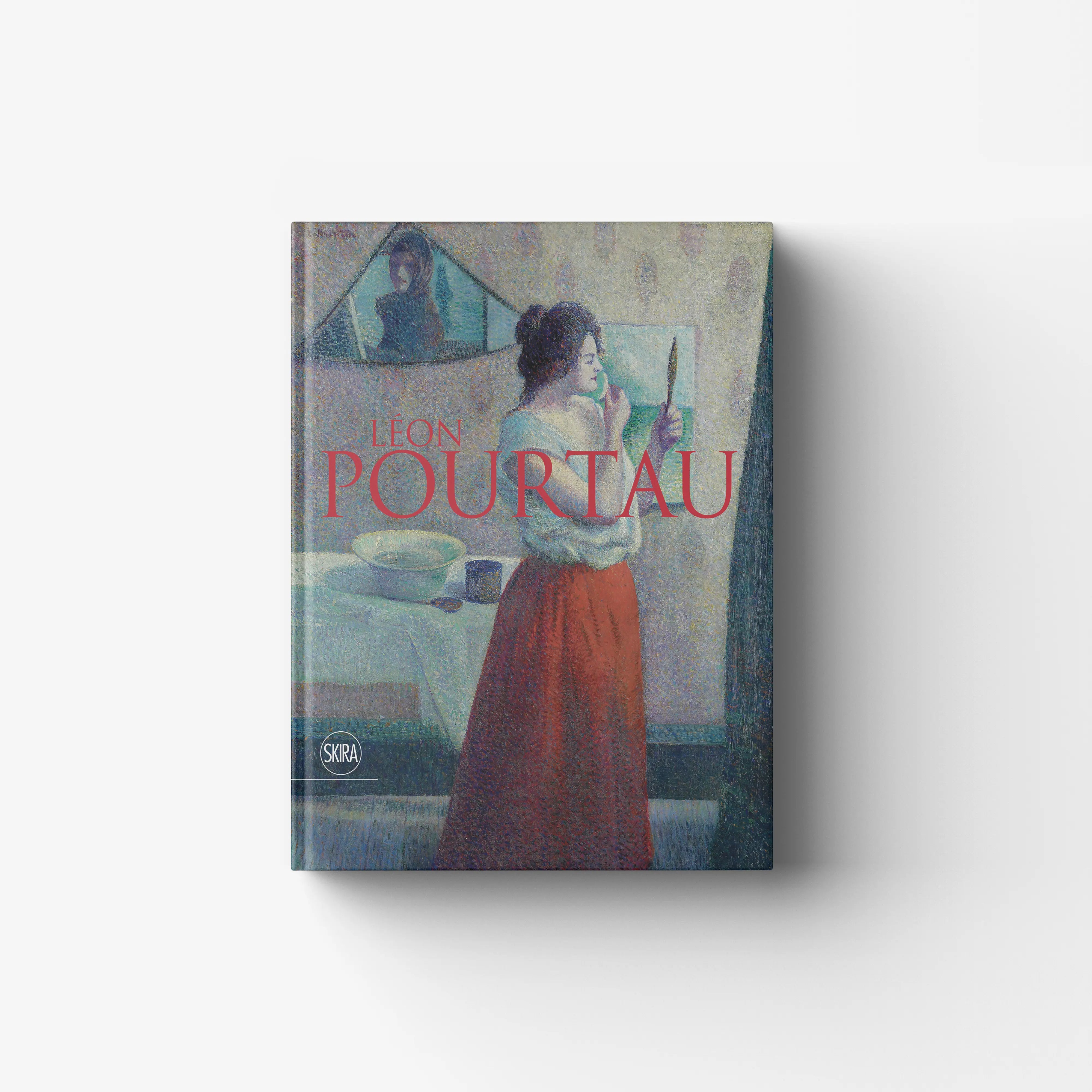 Léon Pourtau catalog raisonné hardcover book with painted woman on cover