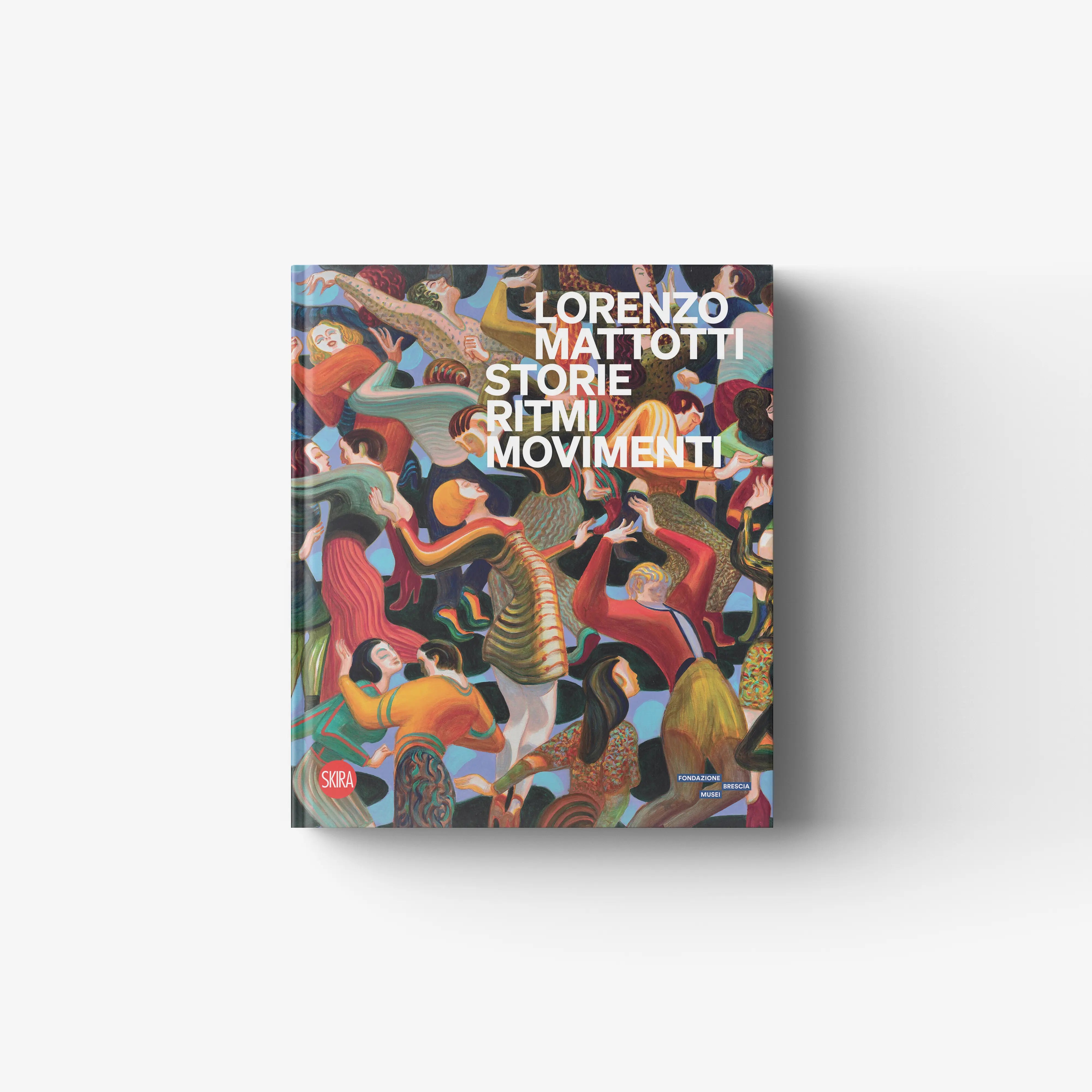 Illustrated art monograph book by Skira Arte, hardback, large format, with glossy coated paper cover artwork