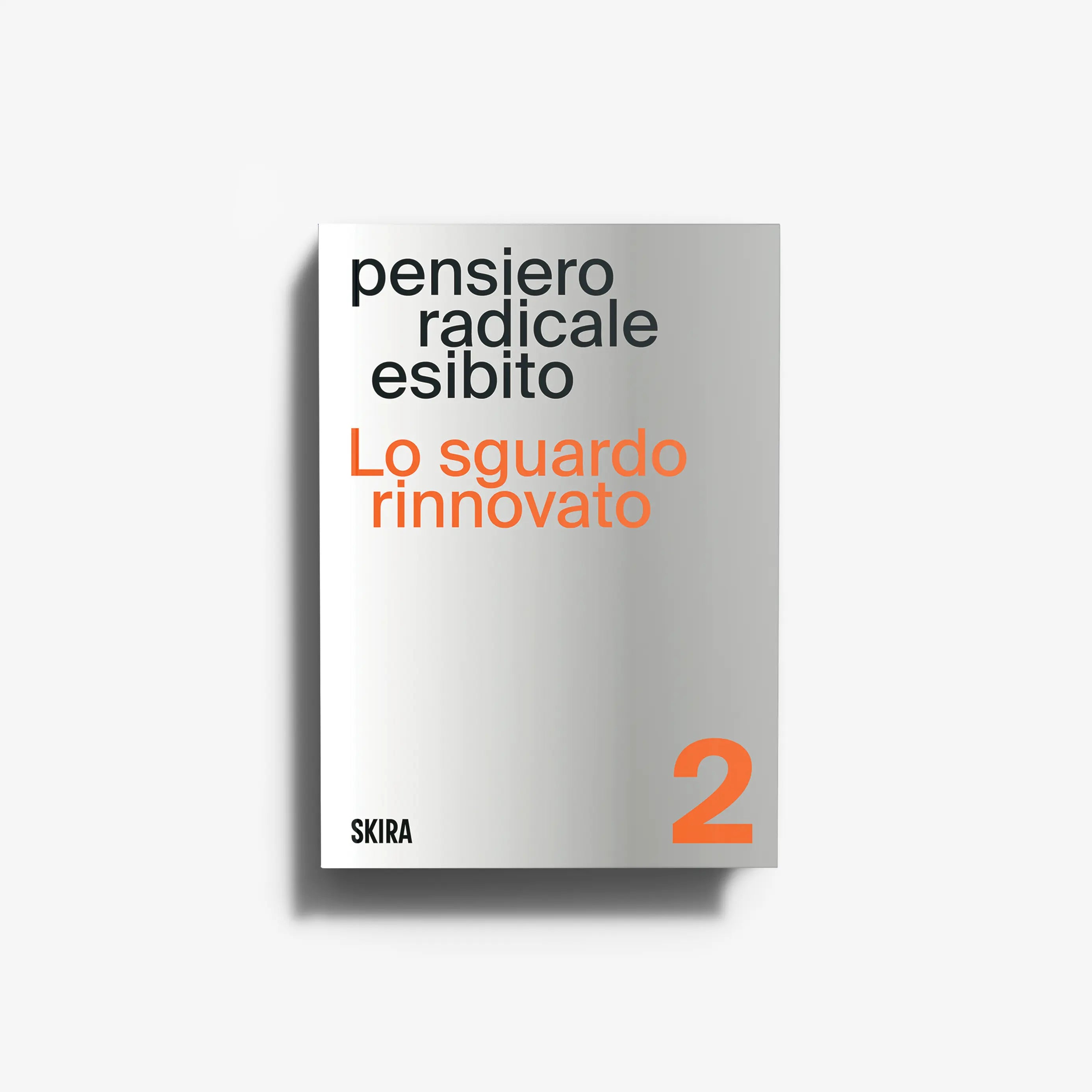 Paperback book with gray cover, black title, orange subtitle, and series no. 2