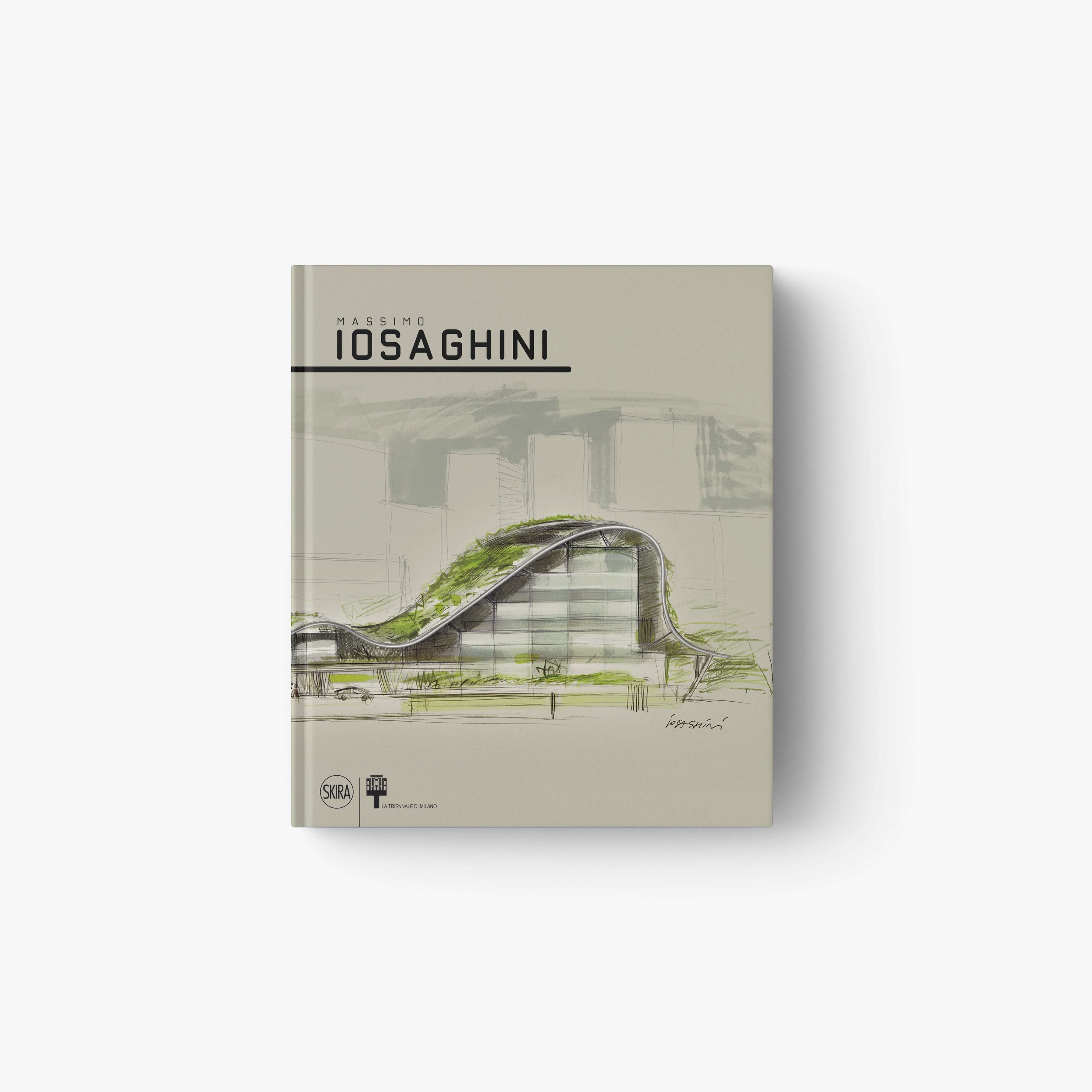 Massimo Iosa Ghini hardcover book with architectural cover illustration