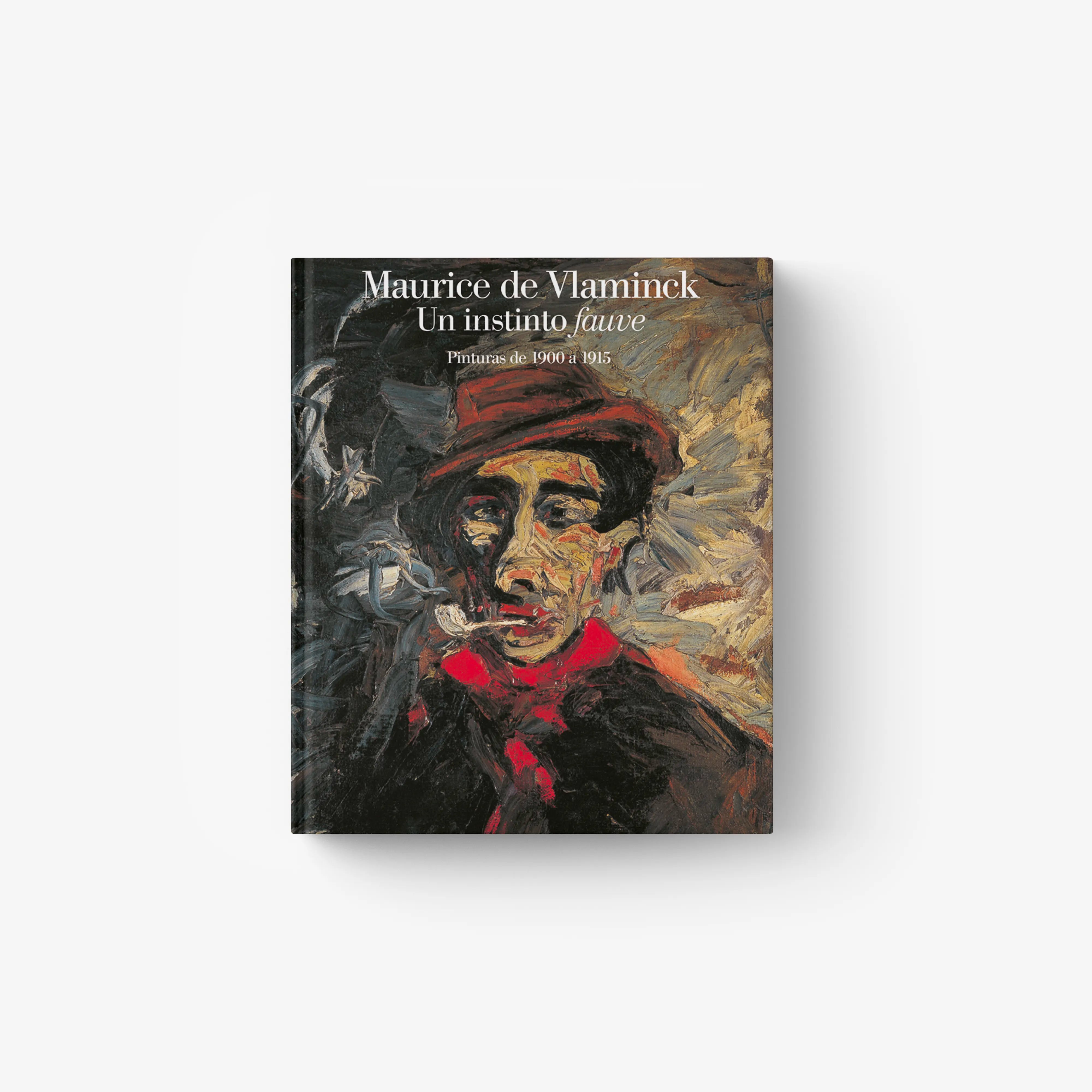 Art book by Skira Arte, Vlaminck Un instincto fauve, with Maurice de Vlaminck in Paris retrospective cover artwork