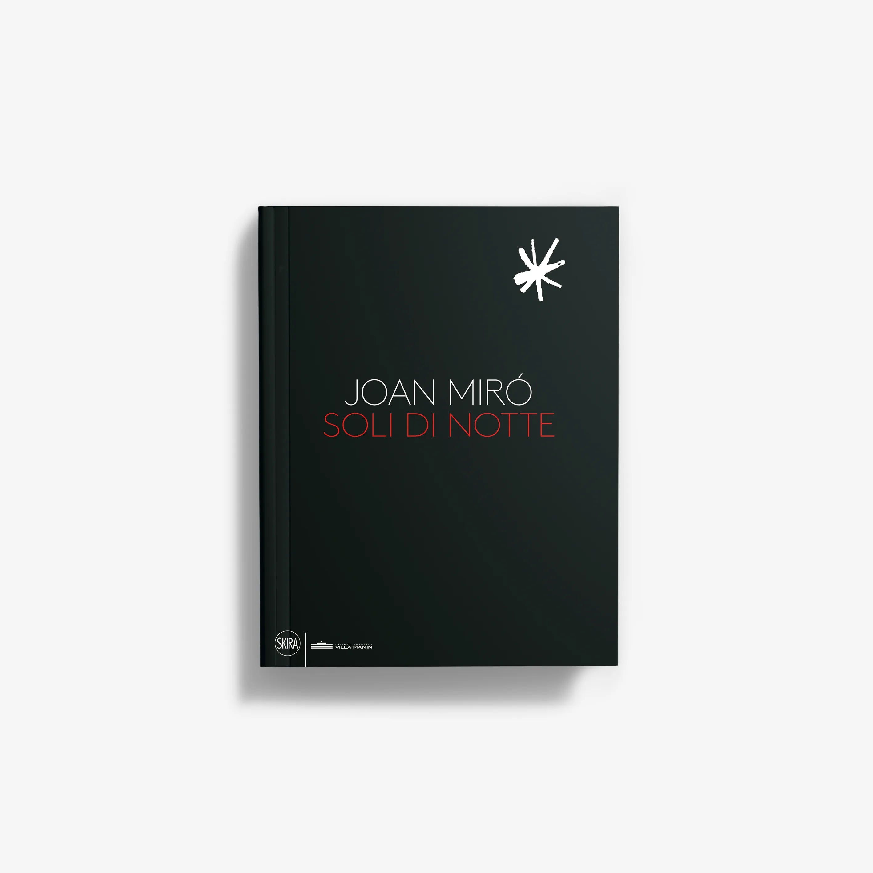 Joan Mirò Soli di notte hardcover book with dark cover