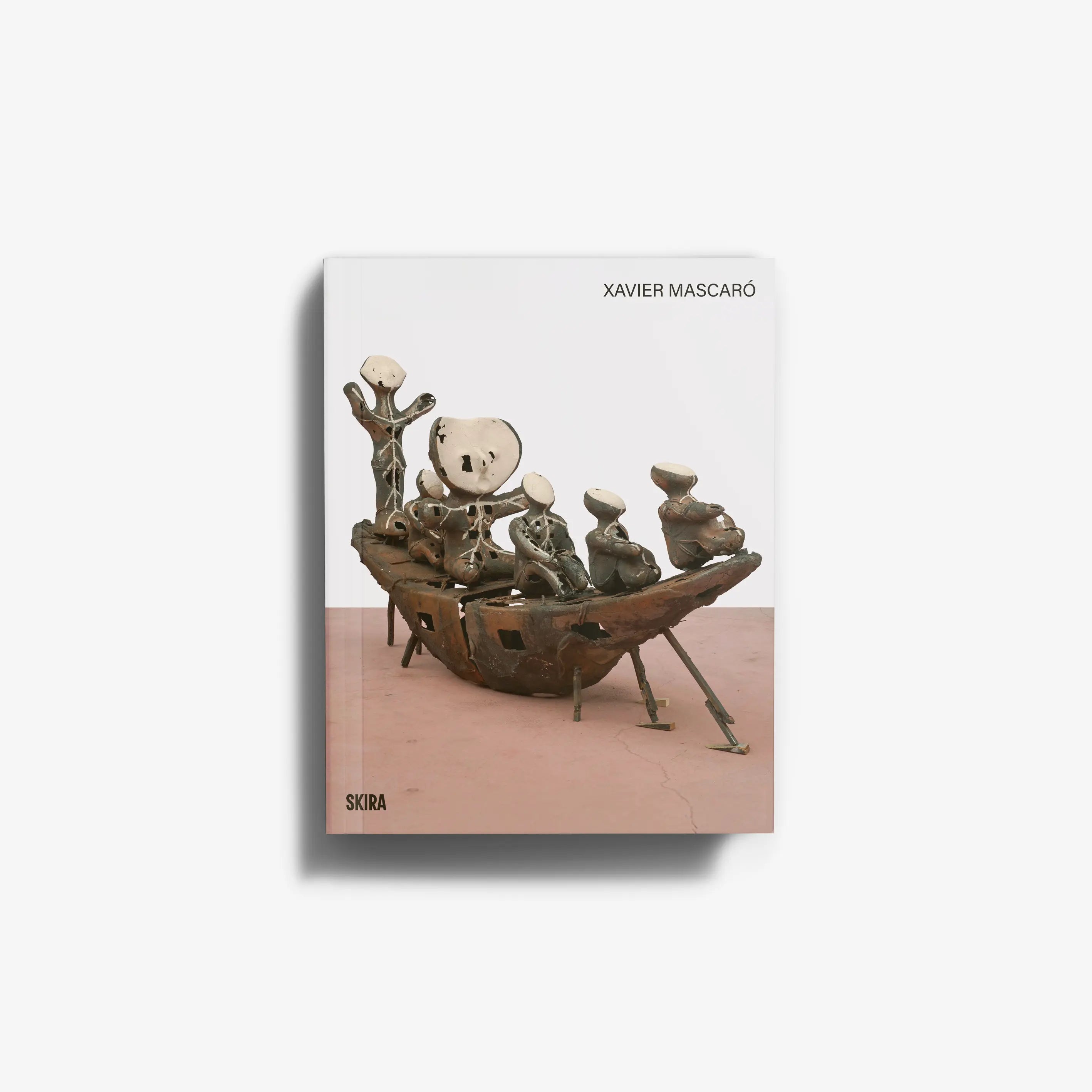 Xavier Mascaró art book with sculptural boat cover