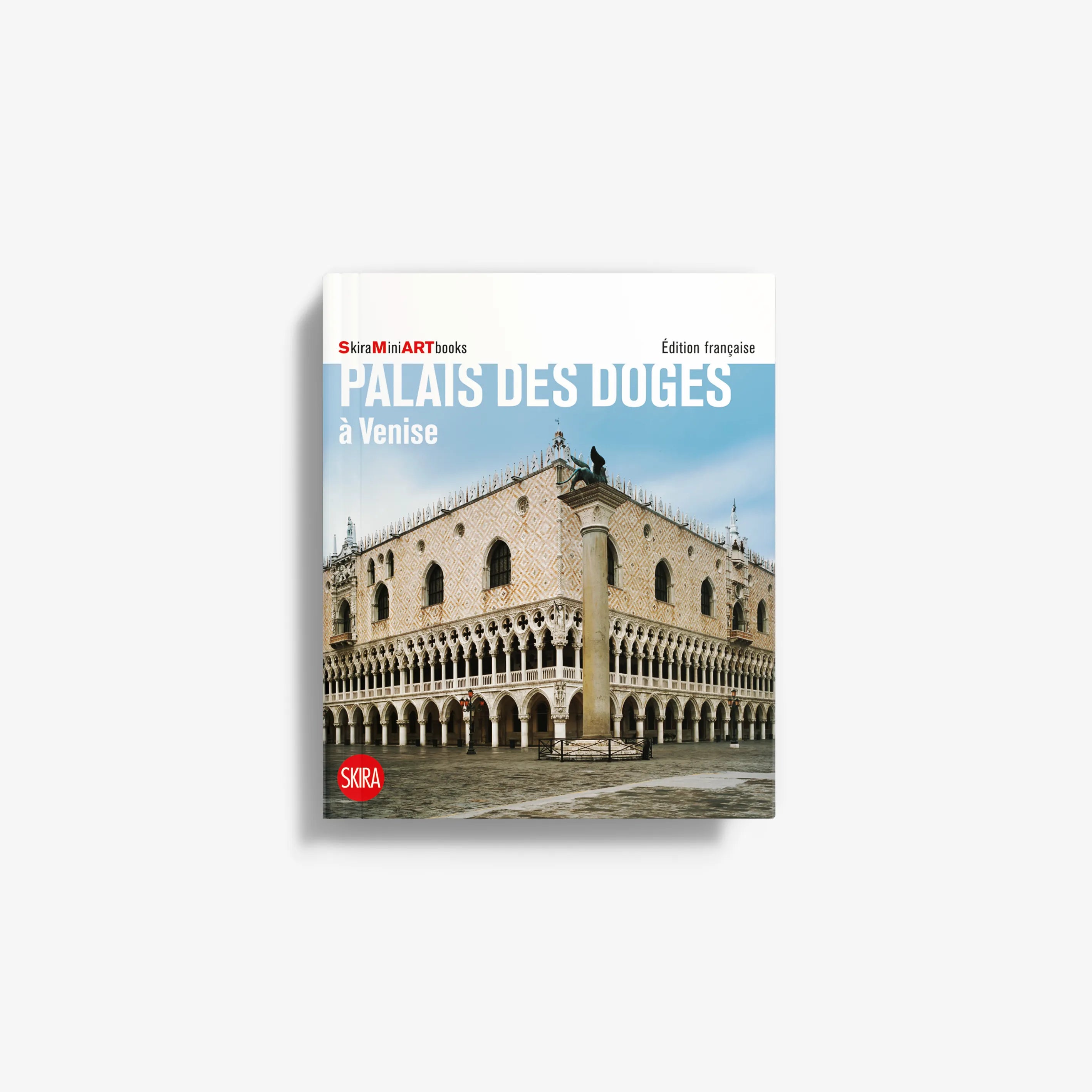 Travel guide book with Doge's Palace cover illustration