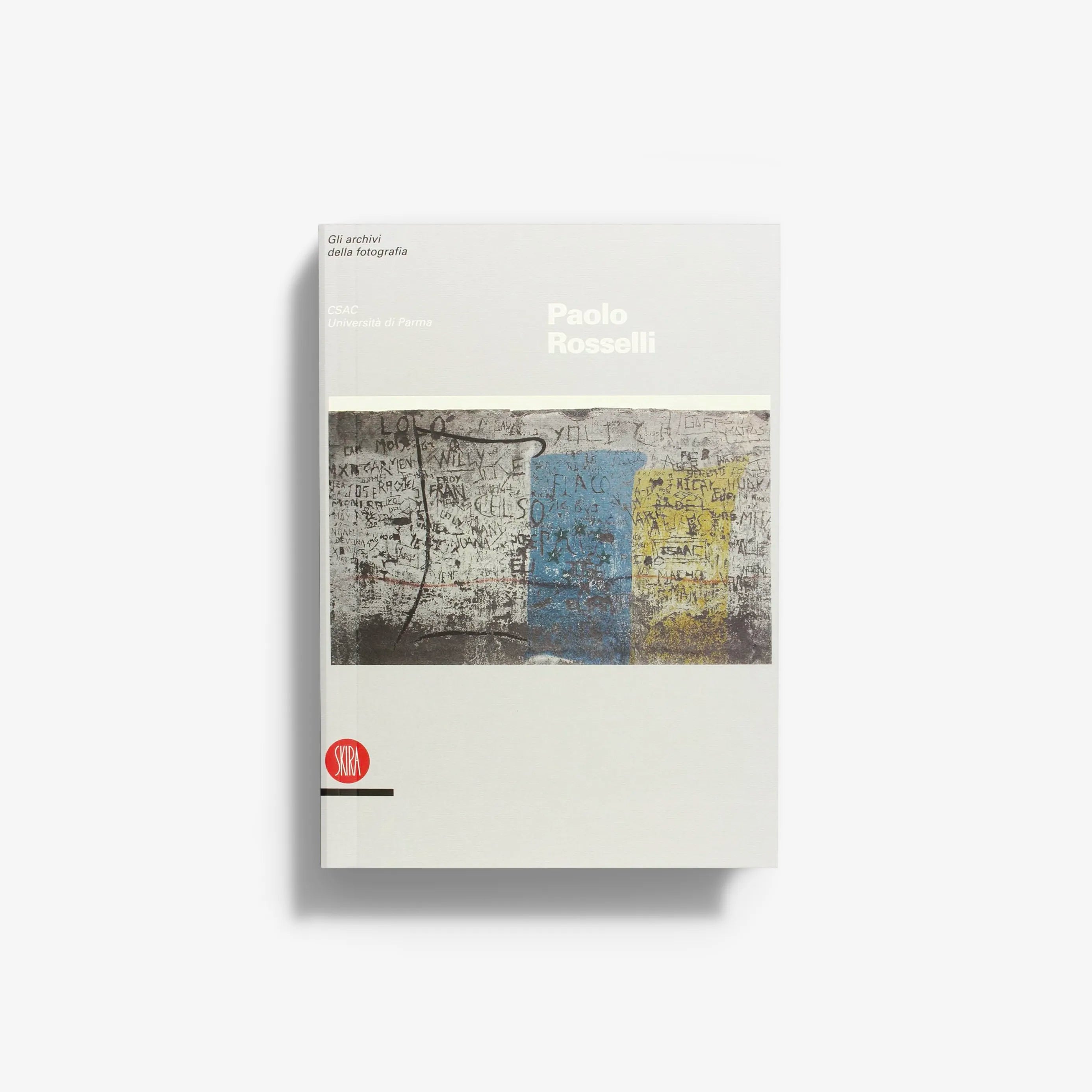 Art photo book by Skira Arte, Paolo Rosselli, with hardback cover and urban detail photography