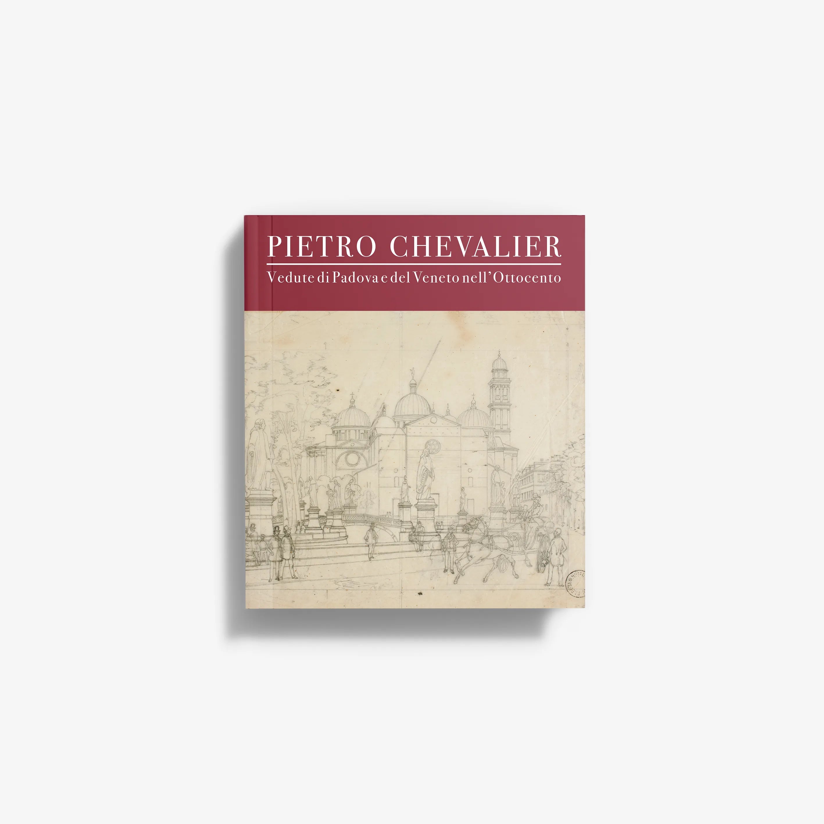 Pietro Chevalier book with beige illustrated cover and red title text