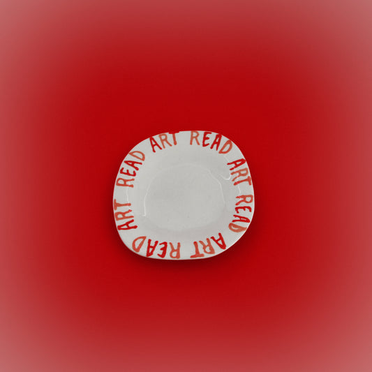 Arty ceramic dish