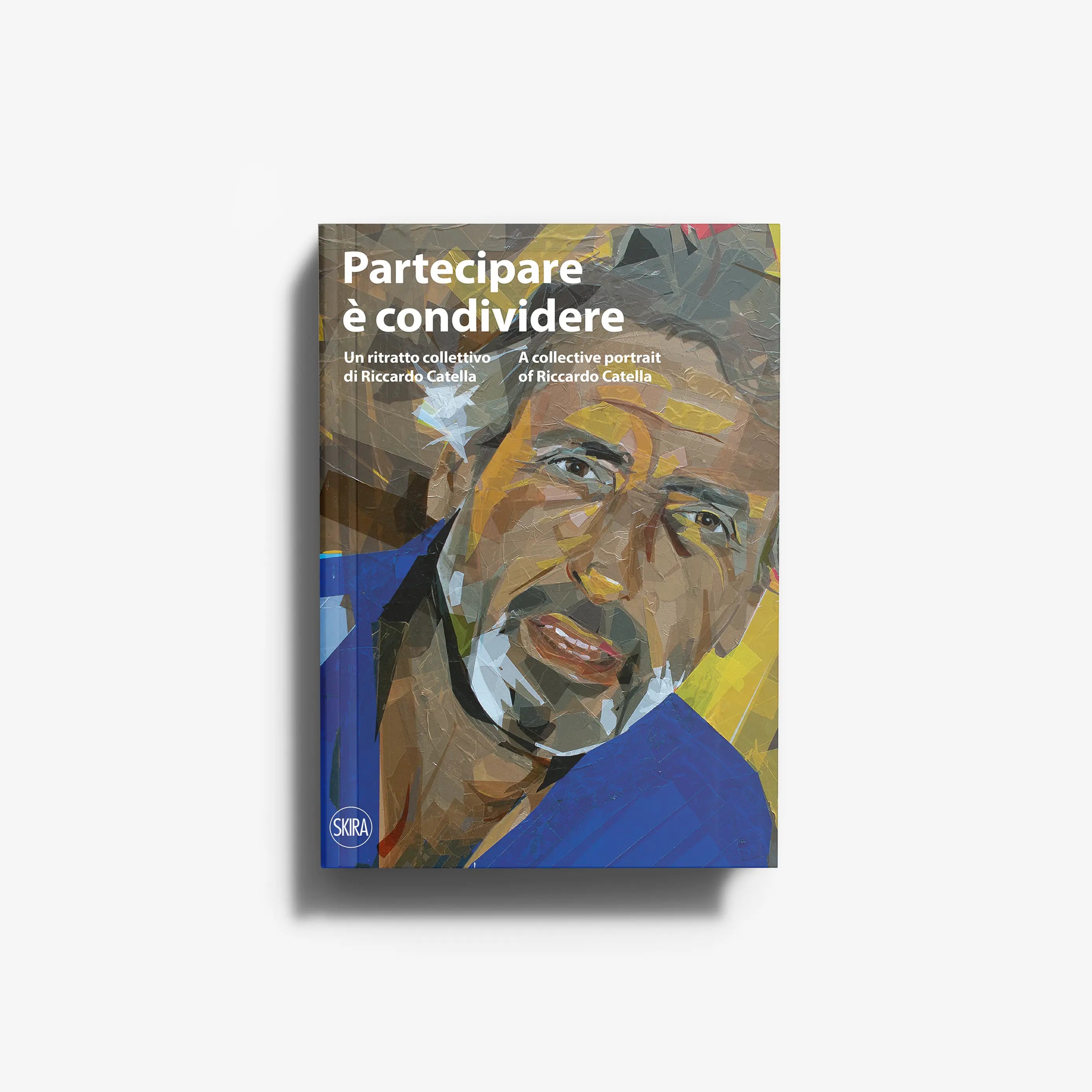 Contemporary art book by Skira Arte with hardback cover, featuring a collective portrait design and text on the front