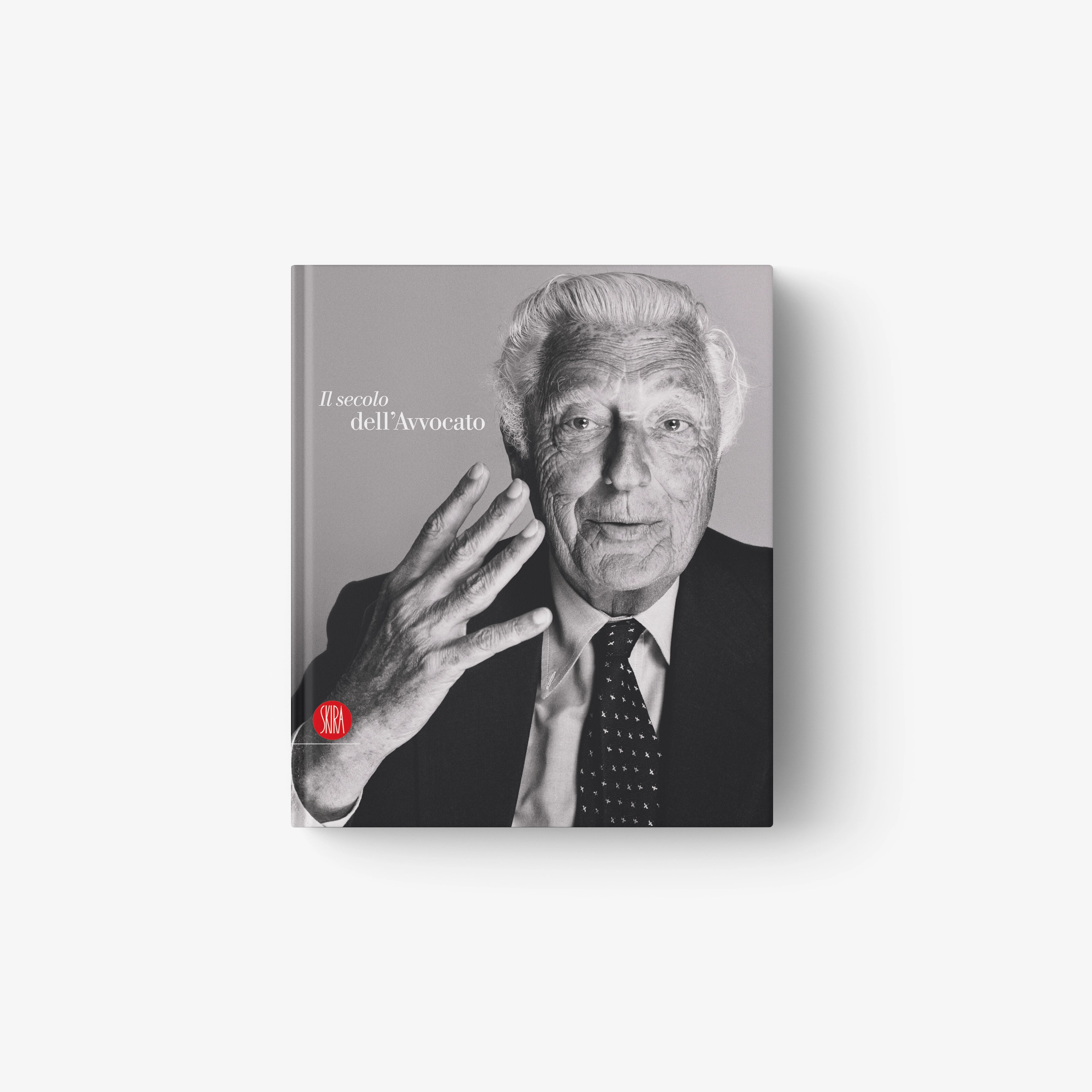 Hardcover book with black-and-white portrait of an elderly man on the cover