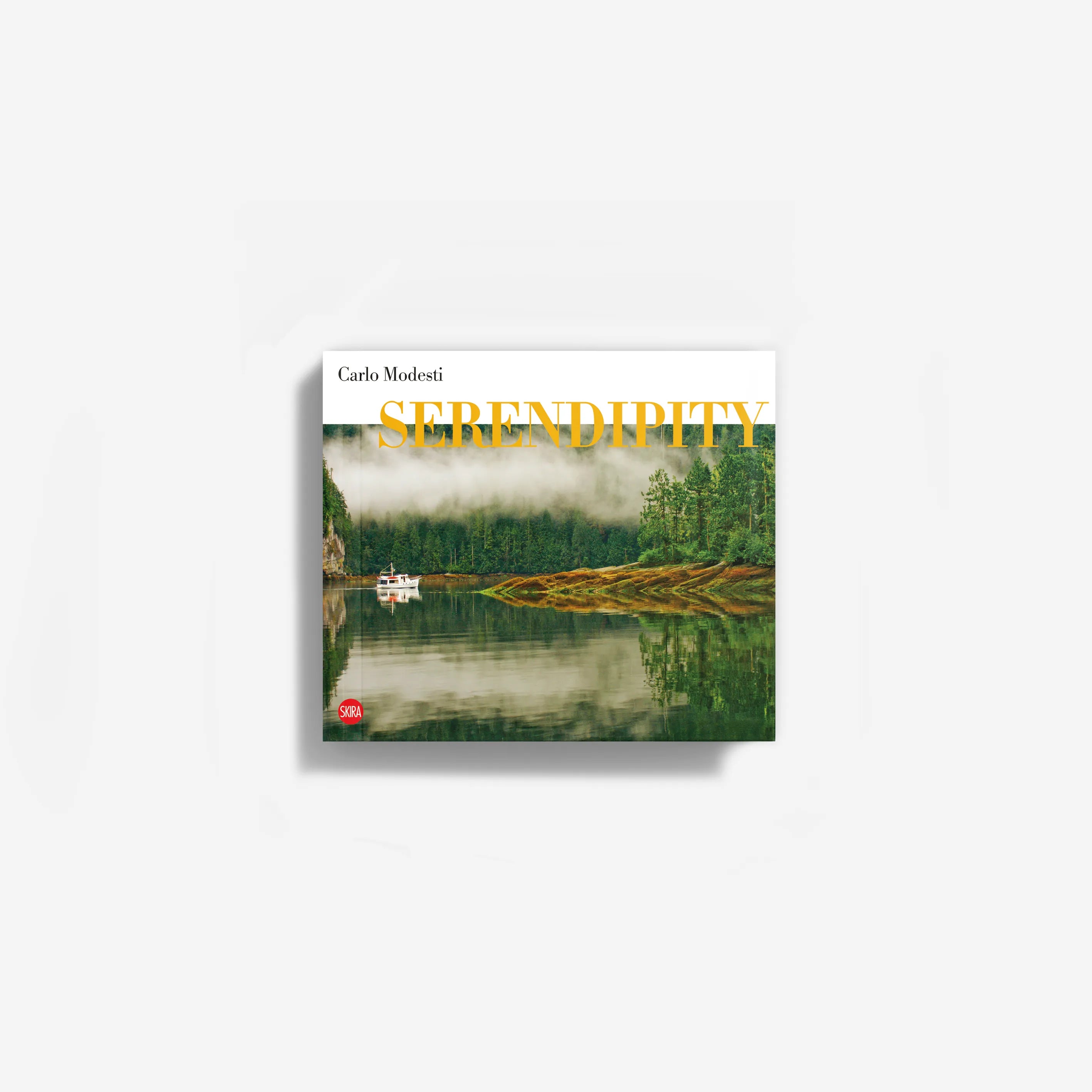 Carlo Modesti Serendipity photo book cover with landscape river and title text