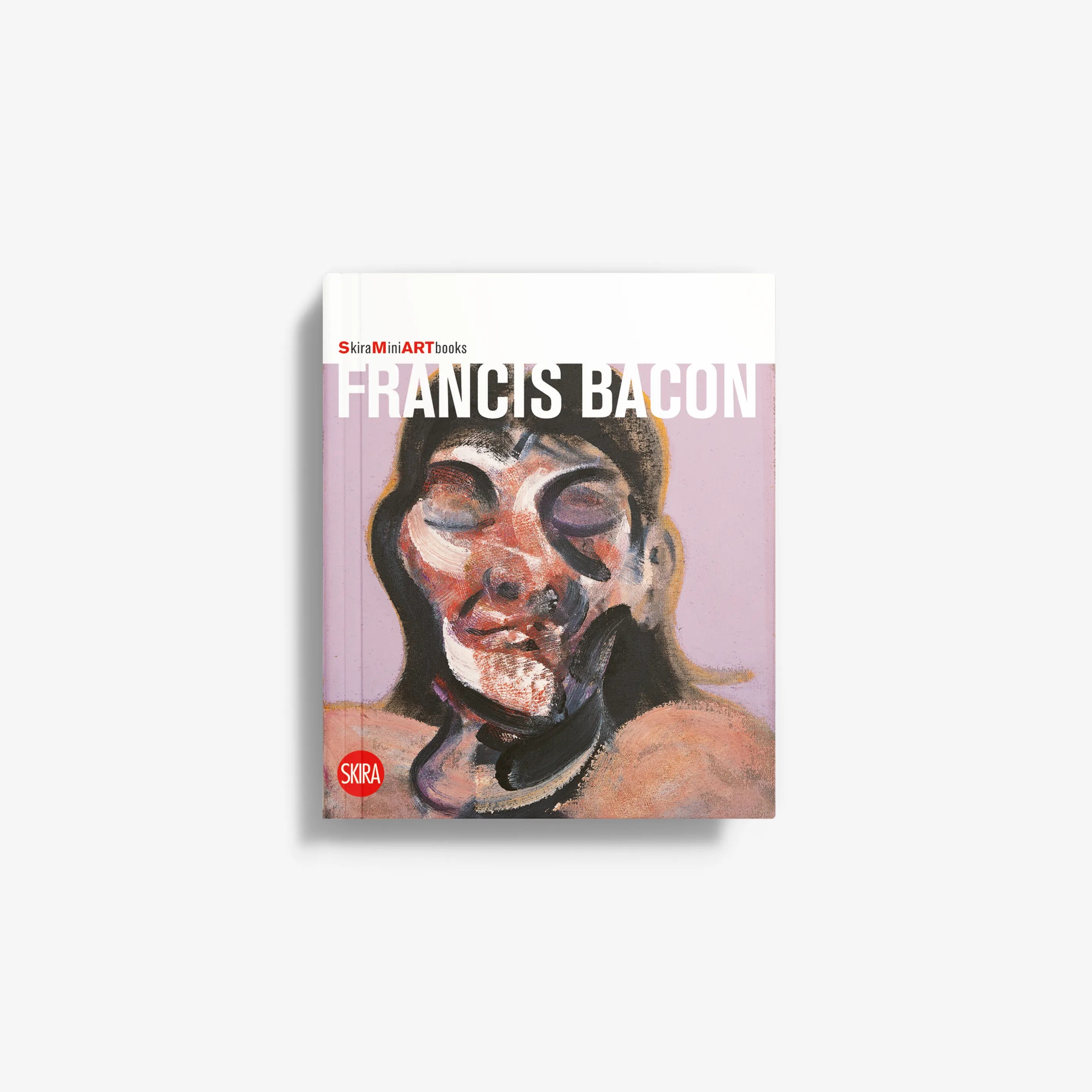 Francis Bacon English edition art book with illustrated portrait on cover